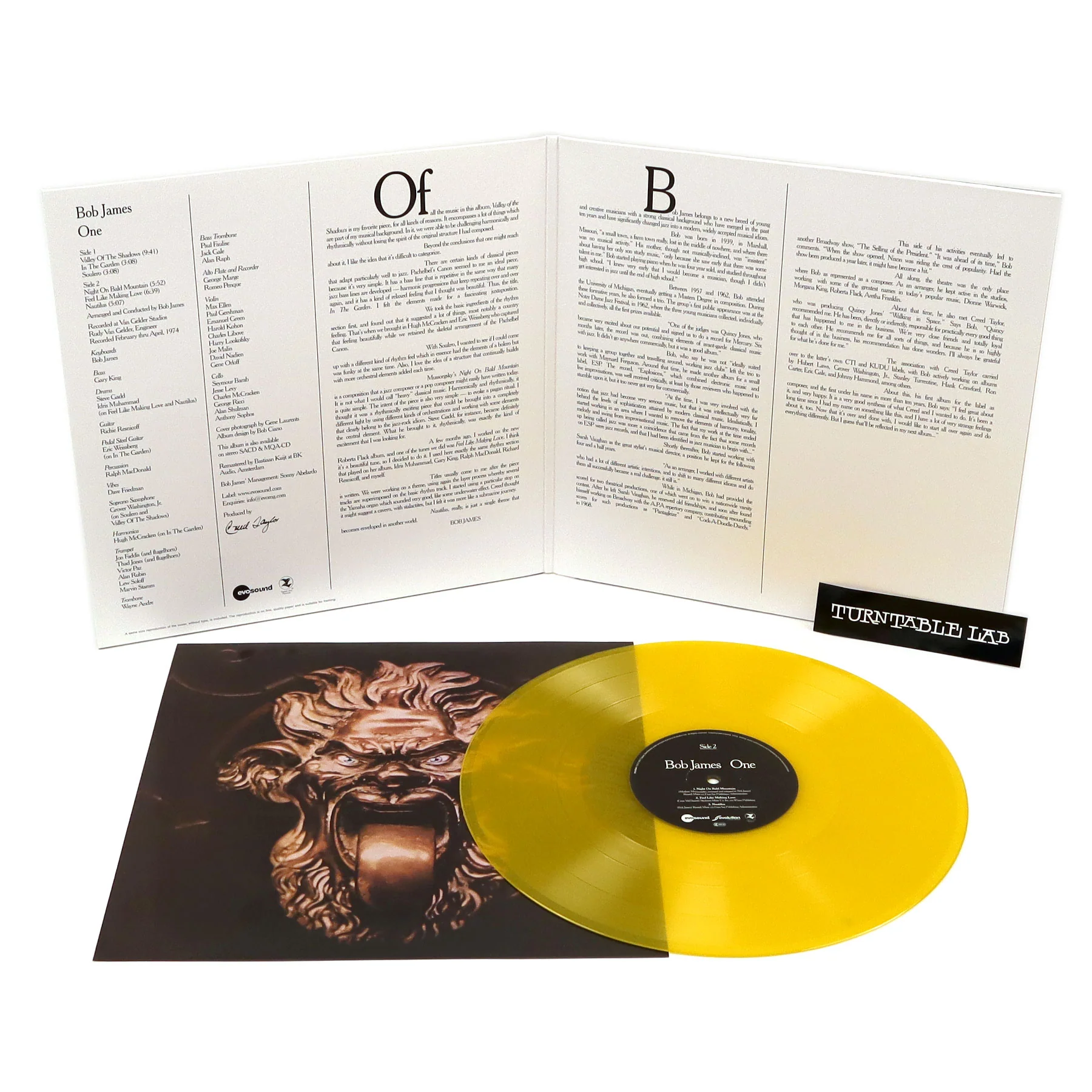 Bob James: One (Indie Exclusive 180g Colored Vinyl) Vinyl LP - Image 2