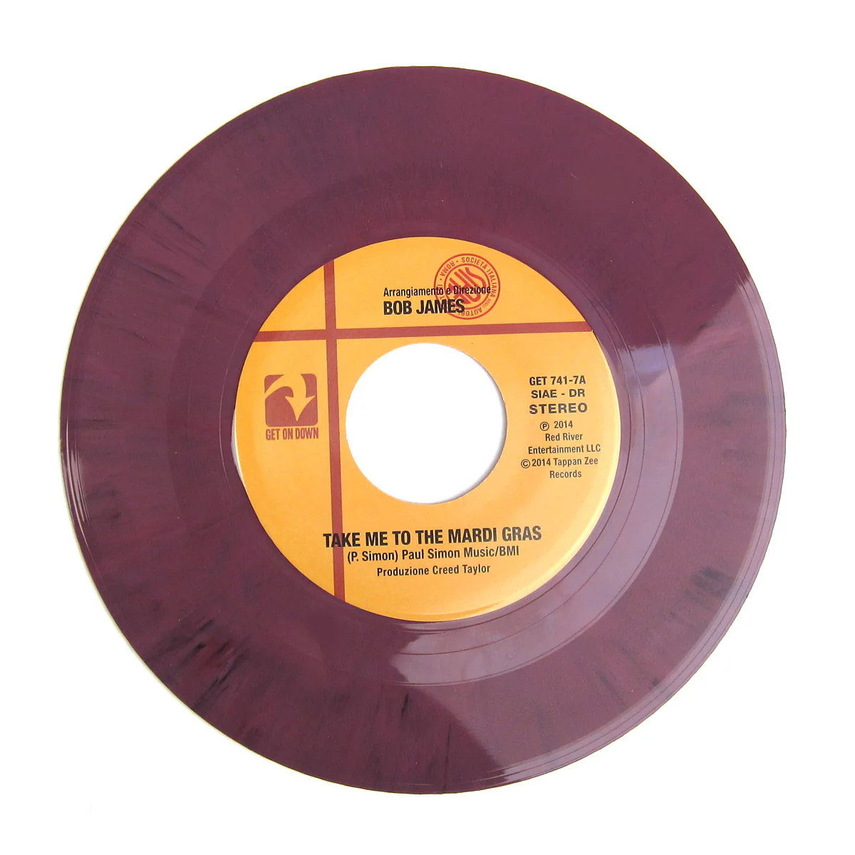 Bob James: Take Me To The Mardi Gras (Colored Vinyl) Vinyl 7" - Image 2
