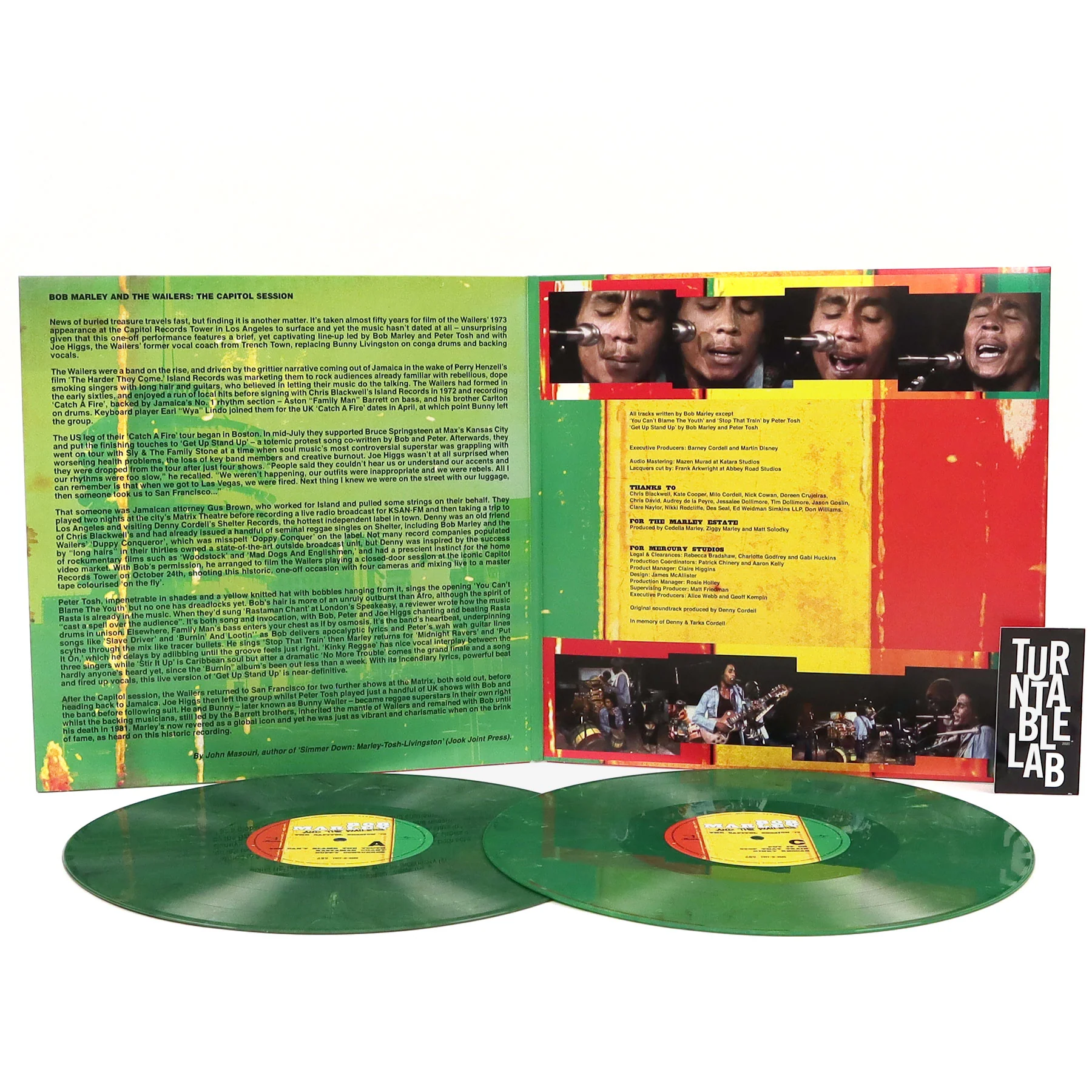 Bob Marley & The Wailers: The Capitol Session '73 (Colored Vinyl) 2LP - Image 2
