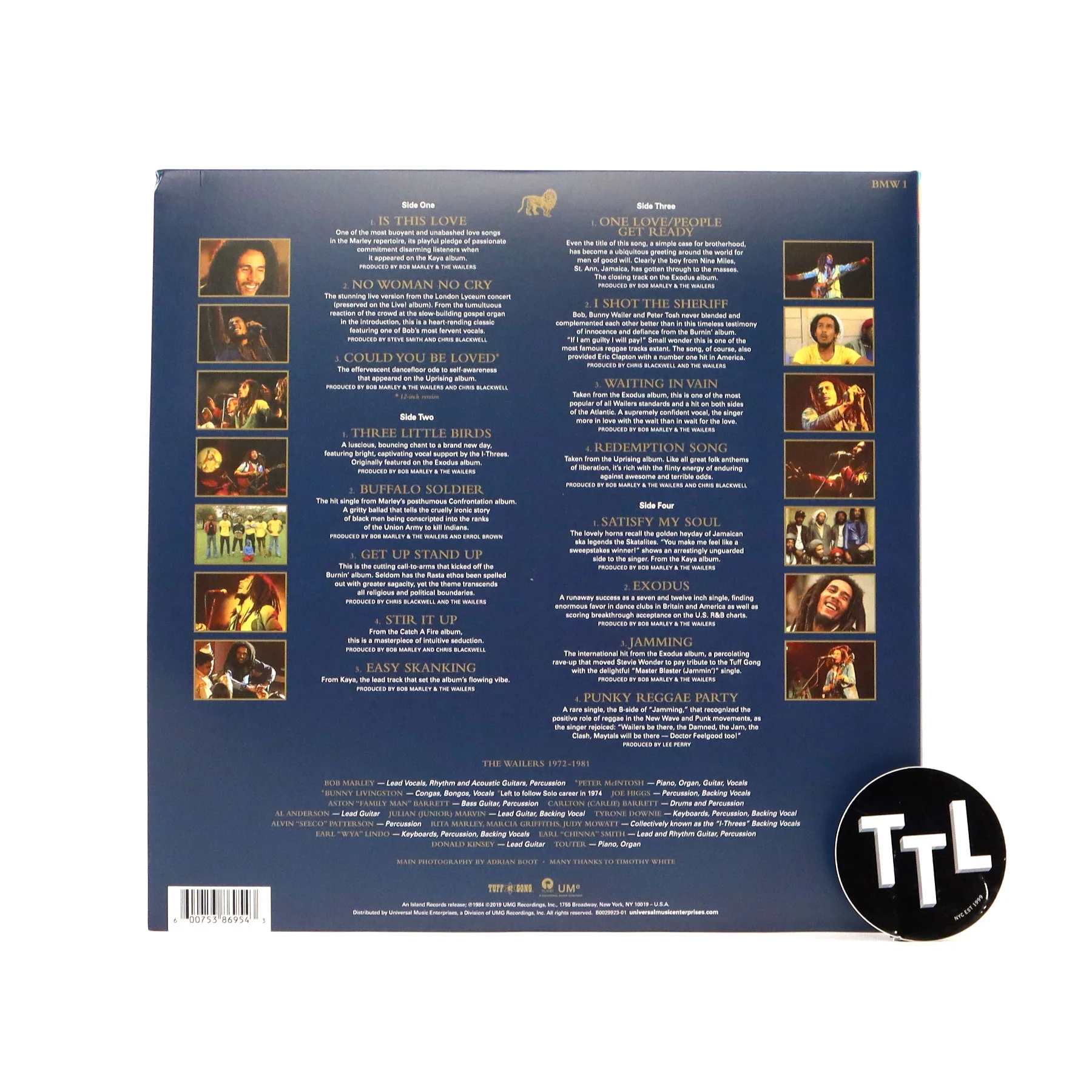Bob Marley & The Wailers: Legend - The Best Of - 35th Anniversary Remaster (180g) Vinyl 2LP - Image 3