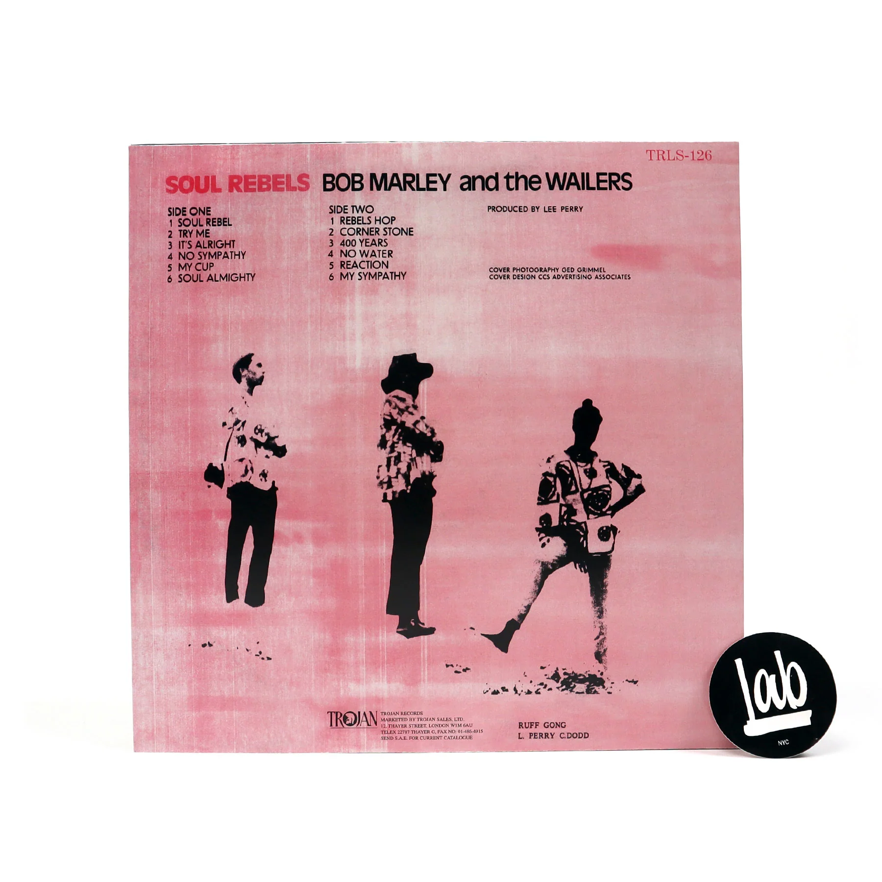 Bob Marley: Soul Rebels Vinyl LP - Image 2