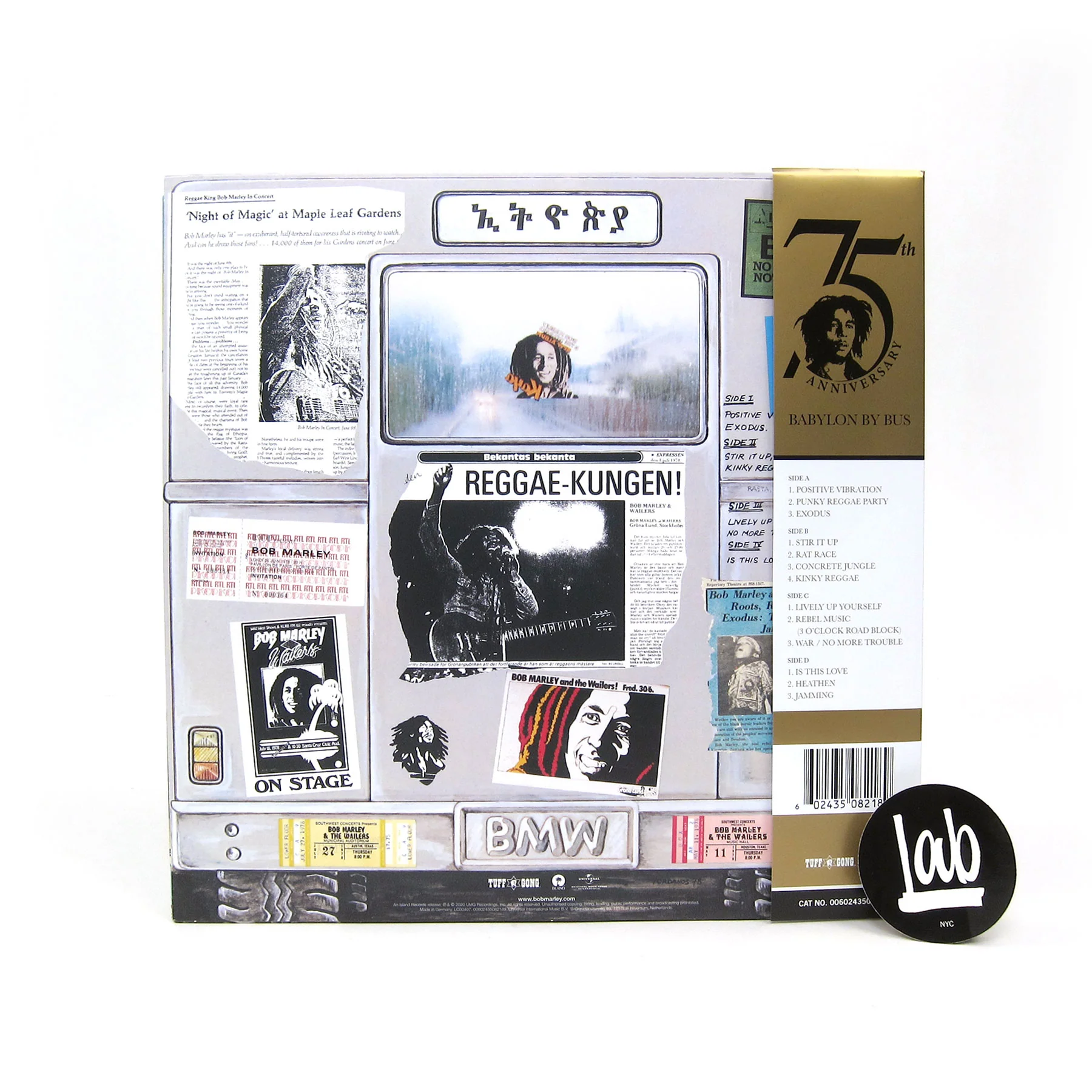 Bob Marley & The Wailers: Babylon By Bus (Abbey Road Half-Speed Master) Vinyl 2LP - Image 3