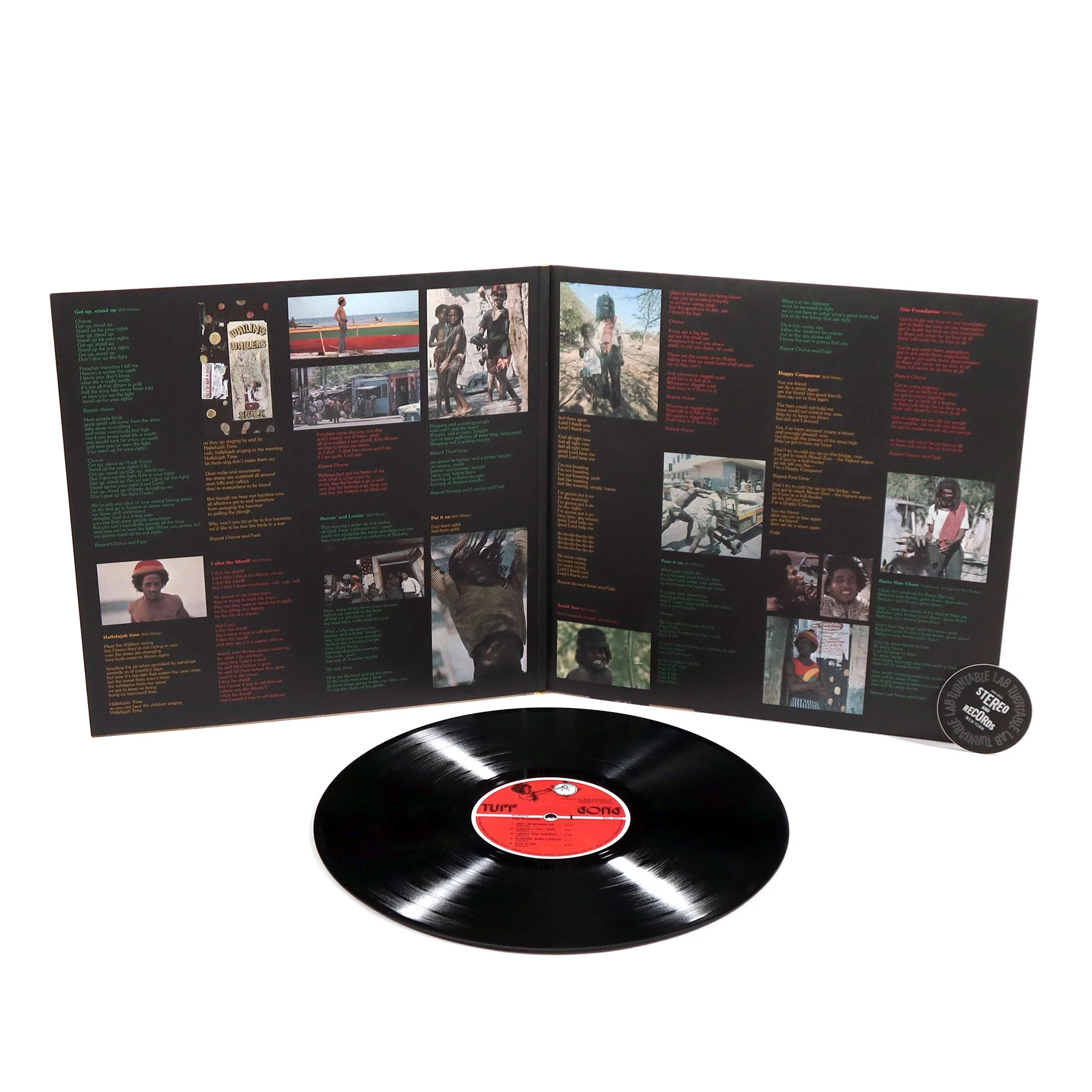 Bob Marley & The Wailers: Burnin' (Tuff Gong Jamaican Pressing) Vinyl LP - Image 2