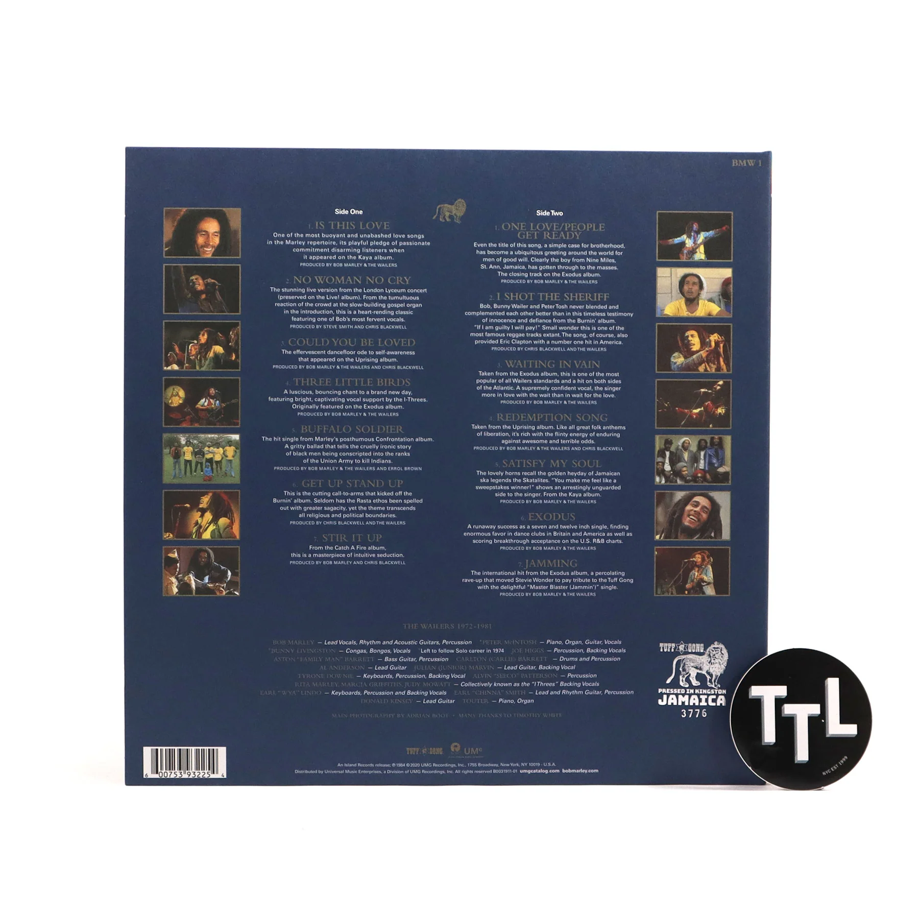 Bob Marley & The Wailers: Legend (Tuff Gong Jamaican Pressing) Vinyl LP - Image 3