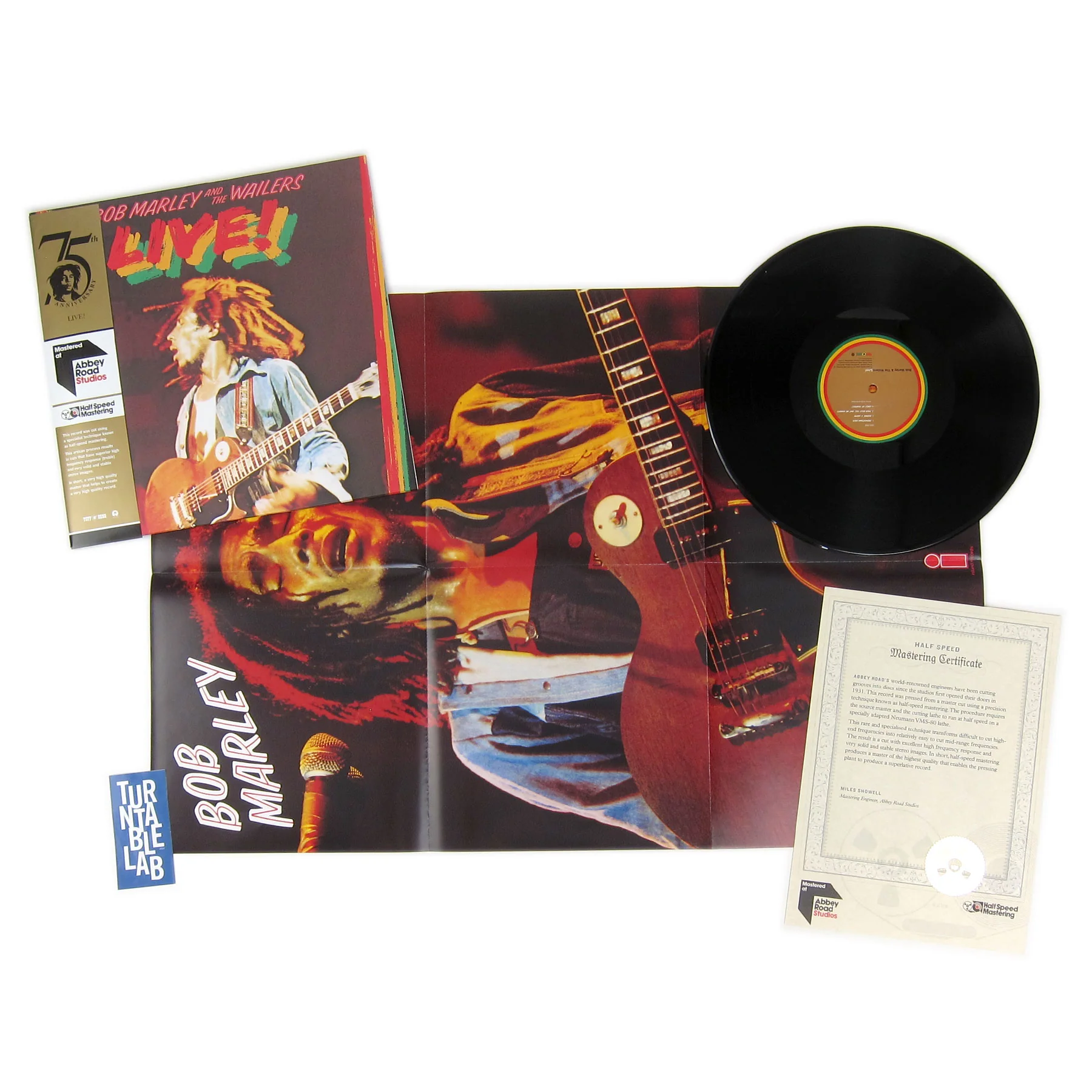 Bob Marley & The Wailers: Live! (Abbey Road Half-Speed Master) Vinyl LP - Image 2