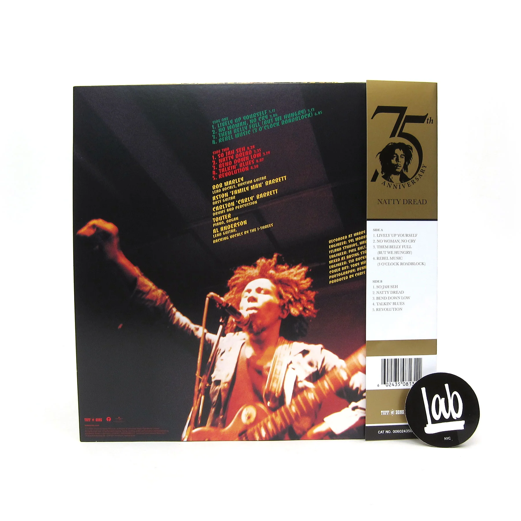 Bob Marley & The Wailers: Live! (Abbey Road Half-Speed Master) Vinyl LP - Image 3