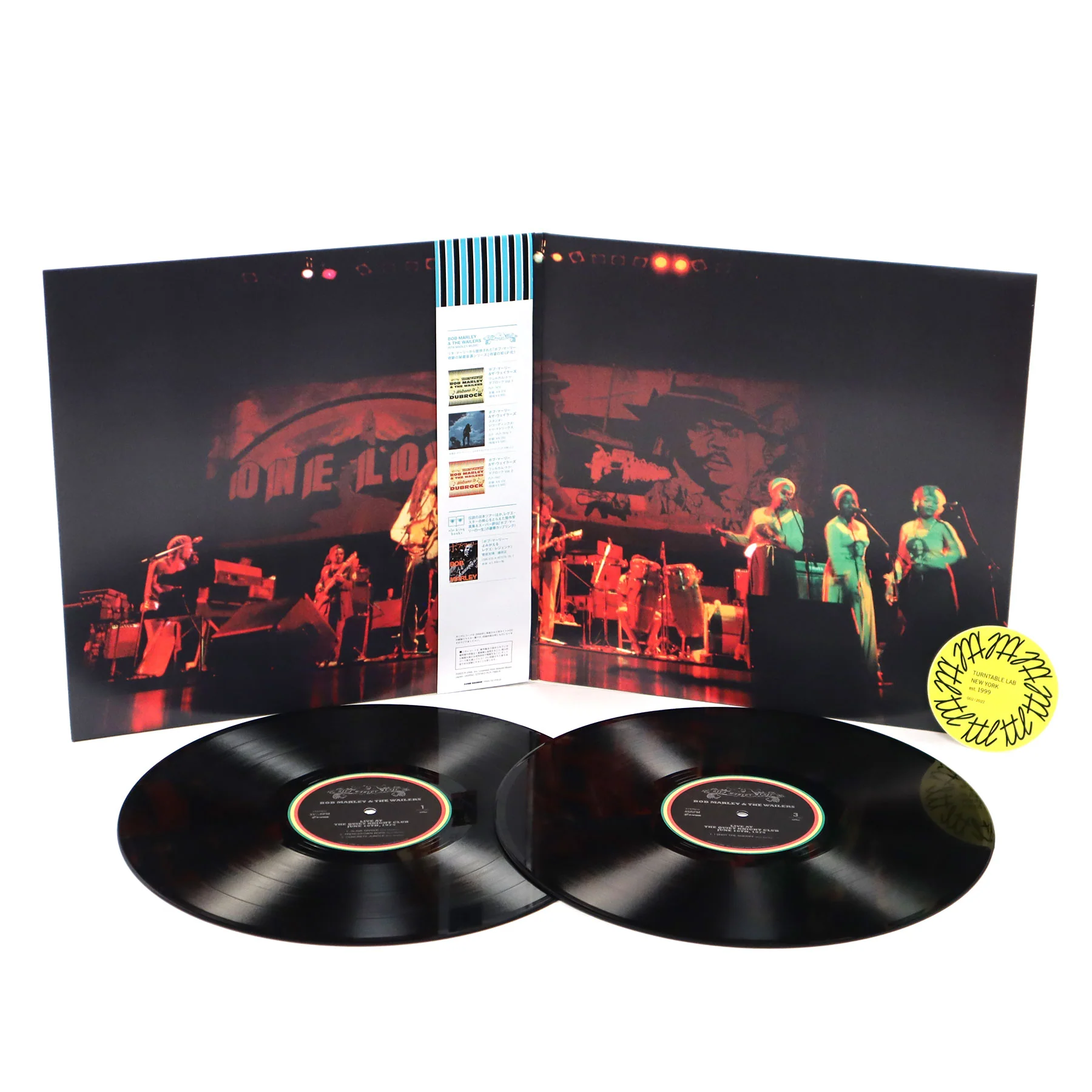 Bob Marley & The Wailers: Live At The Quiet Knight Club June 1975 (Japan Import) Vinyl 2LP - Image 2