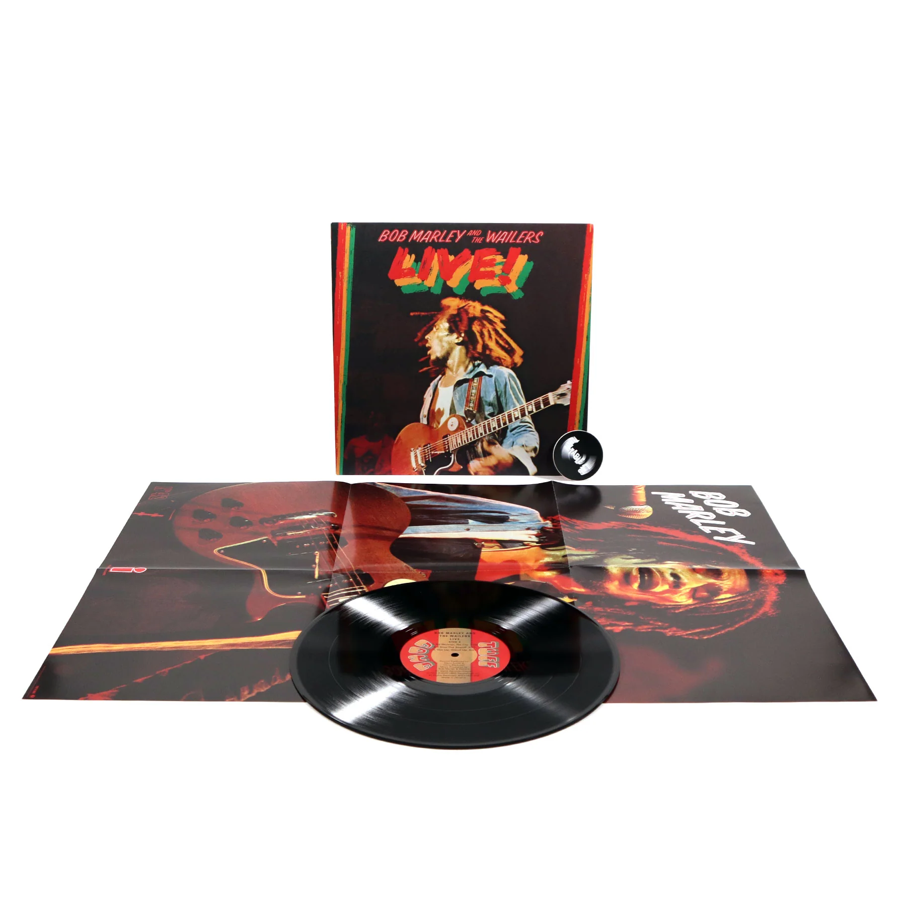 Bob Marley & The Wailers: Live! (Tuff Gong Jamaican Pressing) Vinyl LP - Image 2