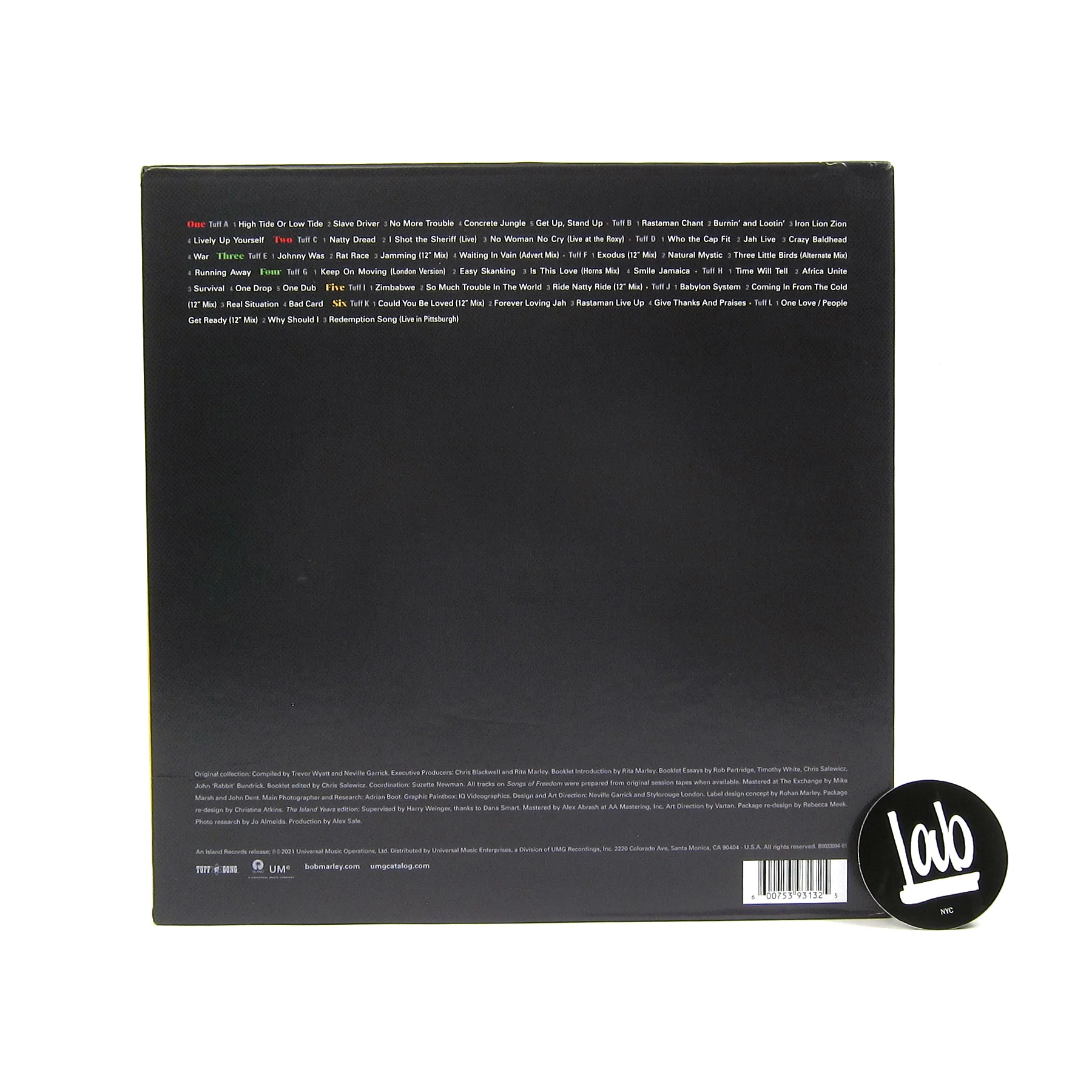 Bob Marley & The Wailers: Songs Of Freedom - The Island Years Vinyl 6LP Boxset - Image 4