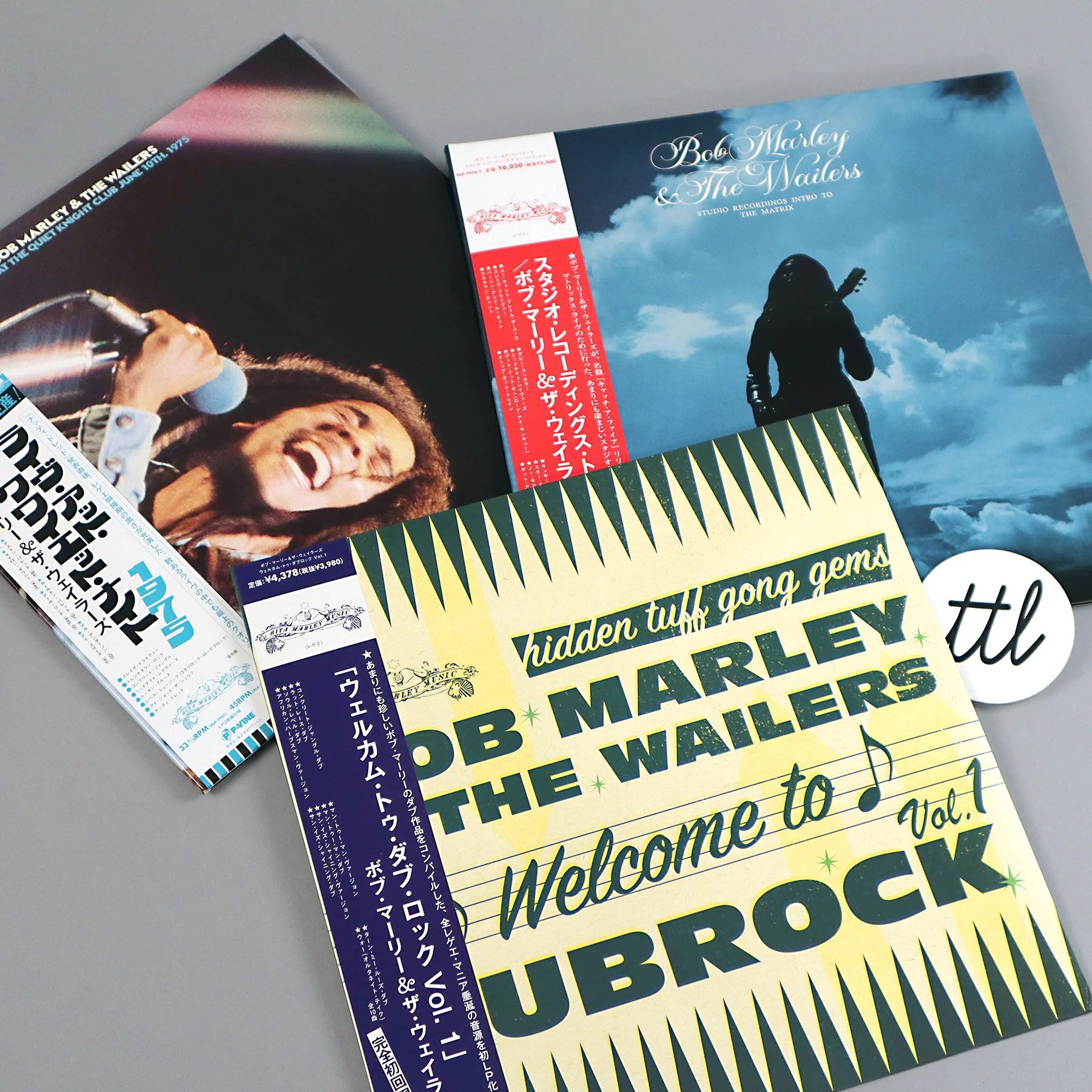 Bob Marley & The Wailers: Studio Recordings Intro To The Matrix (Japan Import) Vinyl 2LP - Image 4