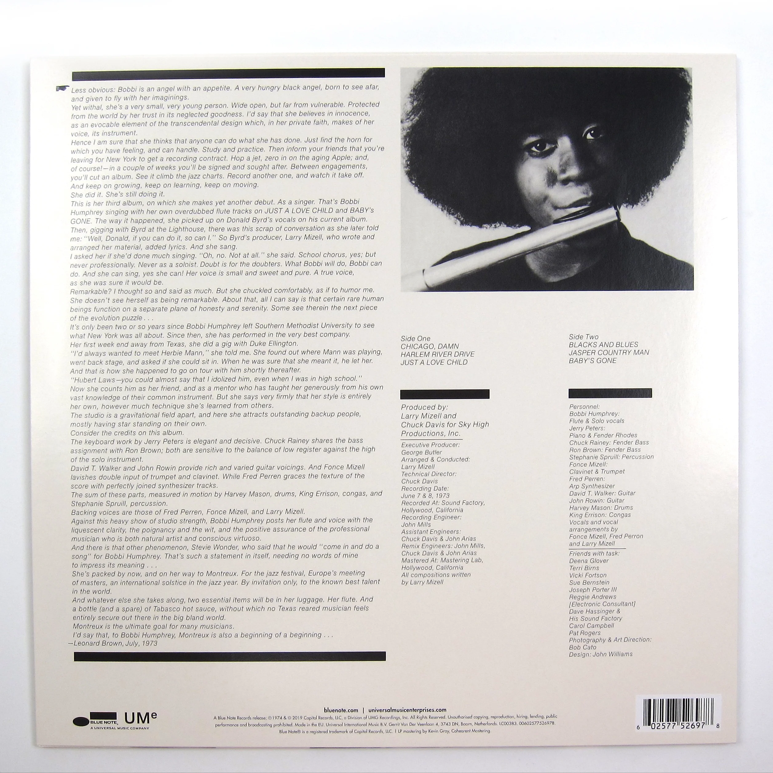 Bobbi Humphrey: Blacks and Blues (180g) Vinyl LP - Image 2