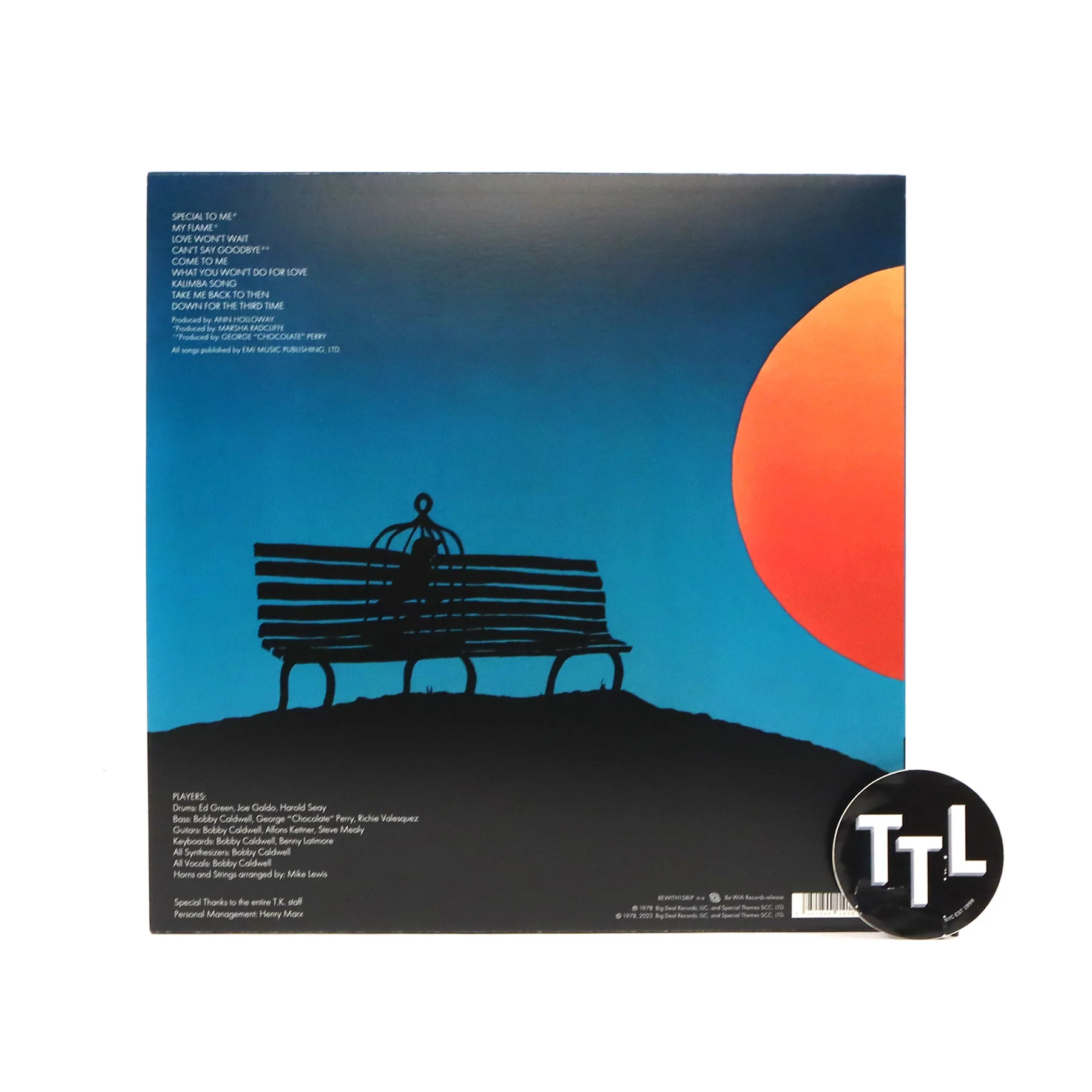 Bobby Caldwell: Bobby Caldwell Vinyl LP - Image 3