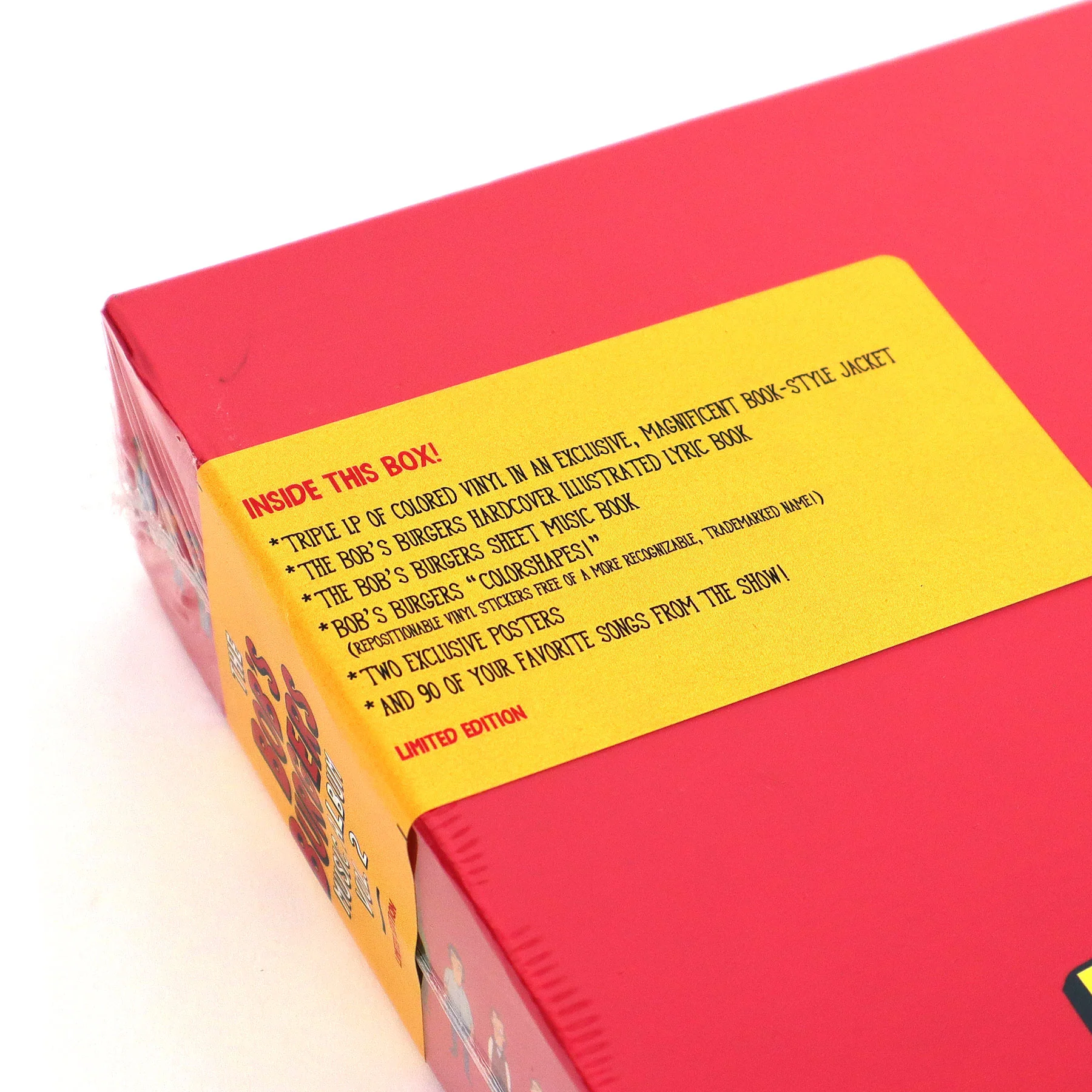 Bob's Burgers: The Bob's Burgers Music Album Vol.2 (Colored Vinyl) Vinyl 3LP Boxset - Image 4