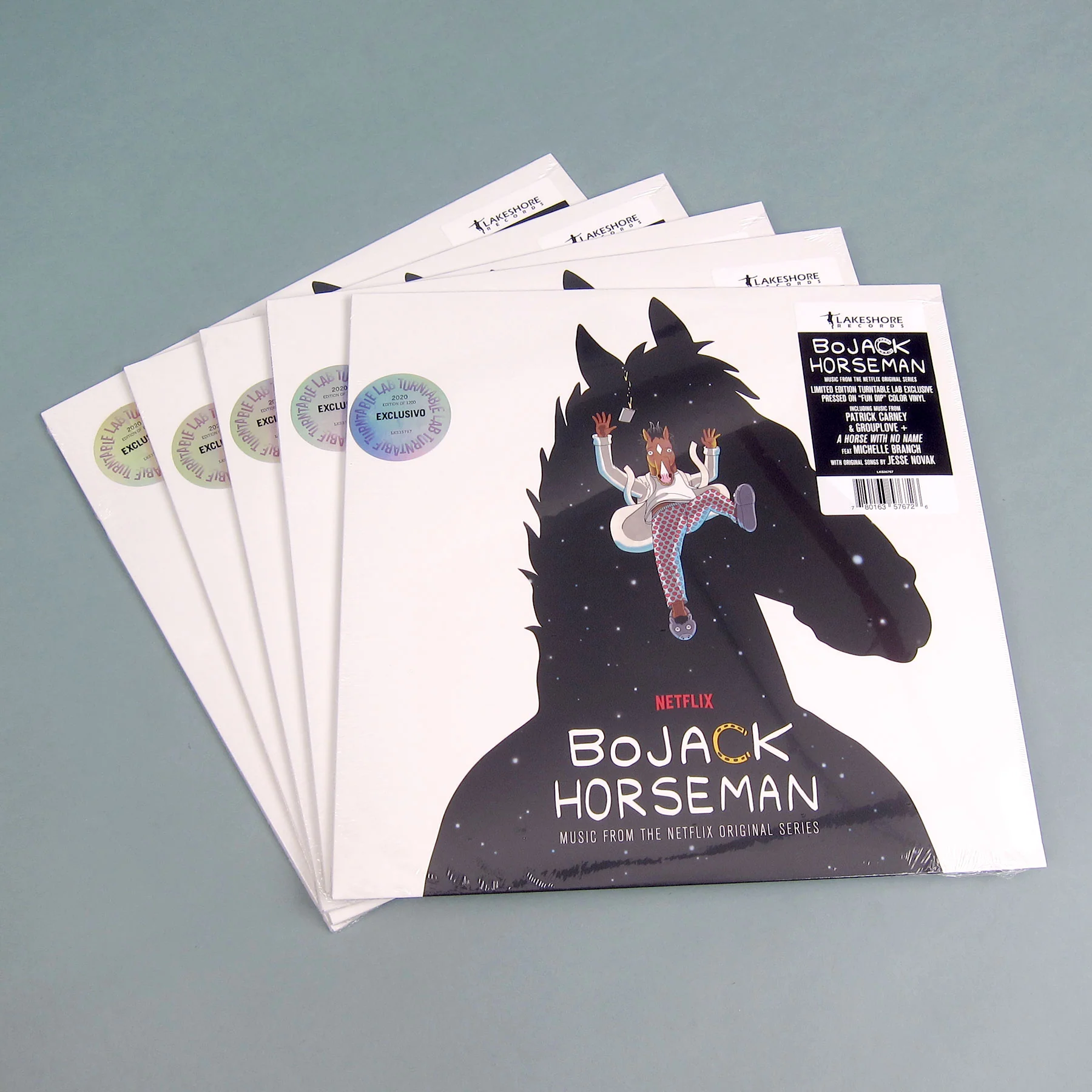 Bojack Horseman: Music From The Netflix Original Series (Swirl Colored Vinyl) Vinyl LP - Turntable Lab Exclusive - LIMIT 1 PER CUSTOMER - Image 4