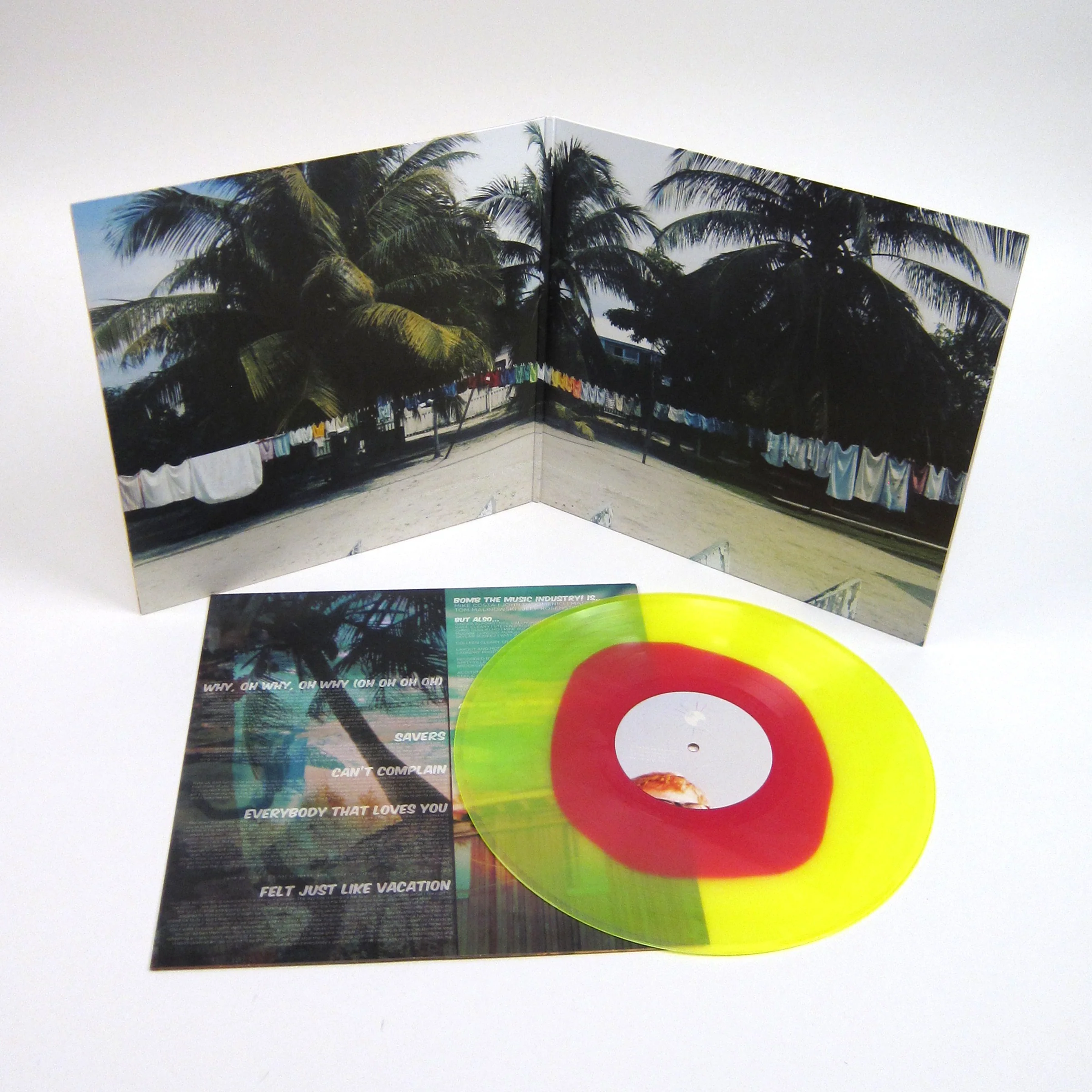 Bomb the Music Industry!: Vacation (Colored Vinyl) Vinyl LP - Image 2