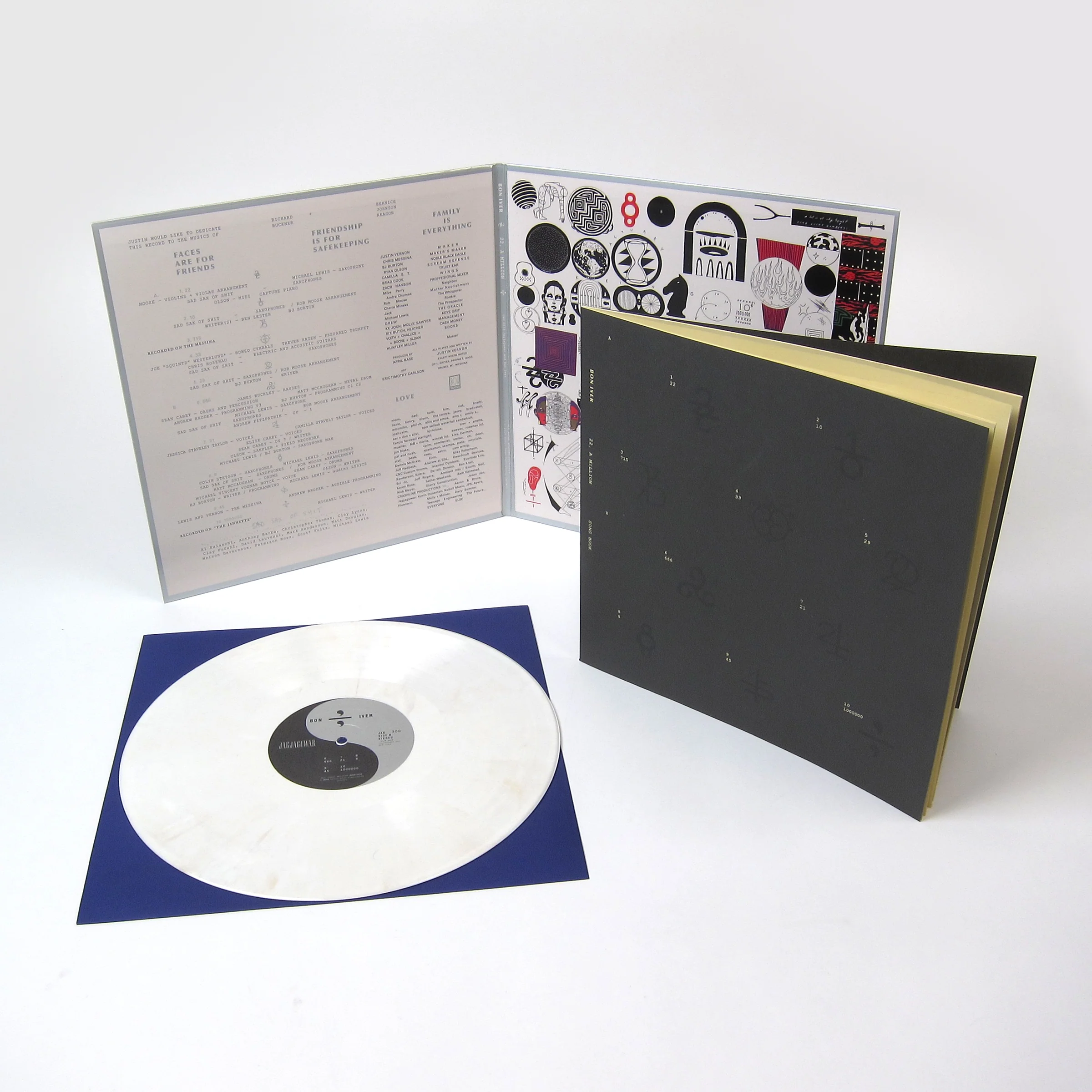 Bon Iver: 22, A Million (Bone Colored Vinyl) Vinyl LP - Turntable Lab Exclusive - Image 3