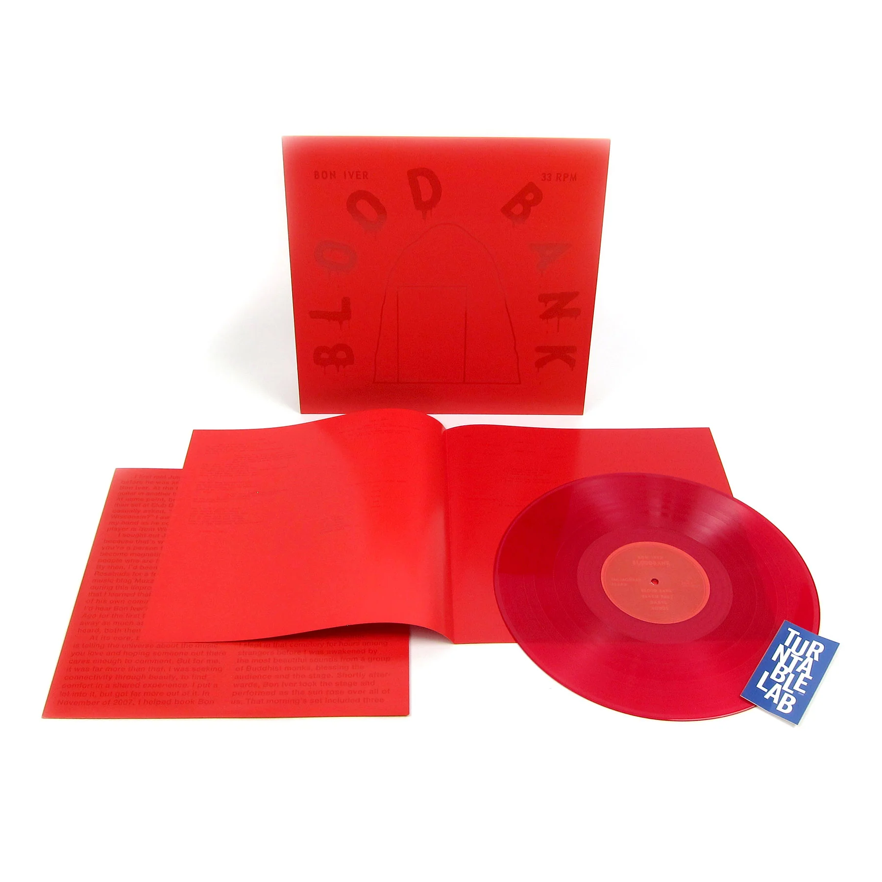Bon Iver: Blood Bank - 10th Anniversary Edition (Colored Vinyl) Vinyl LP - Image 2
