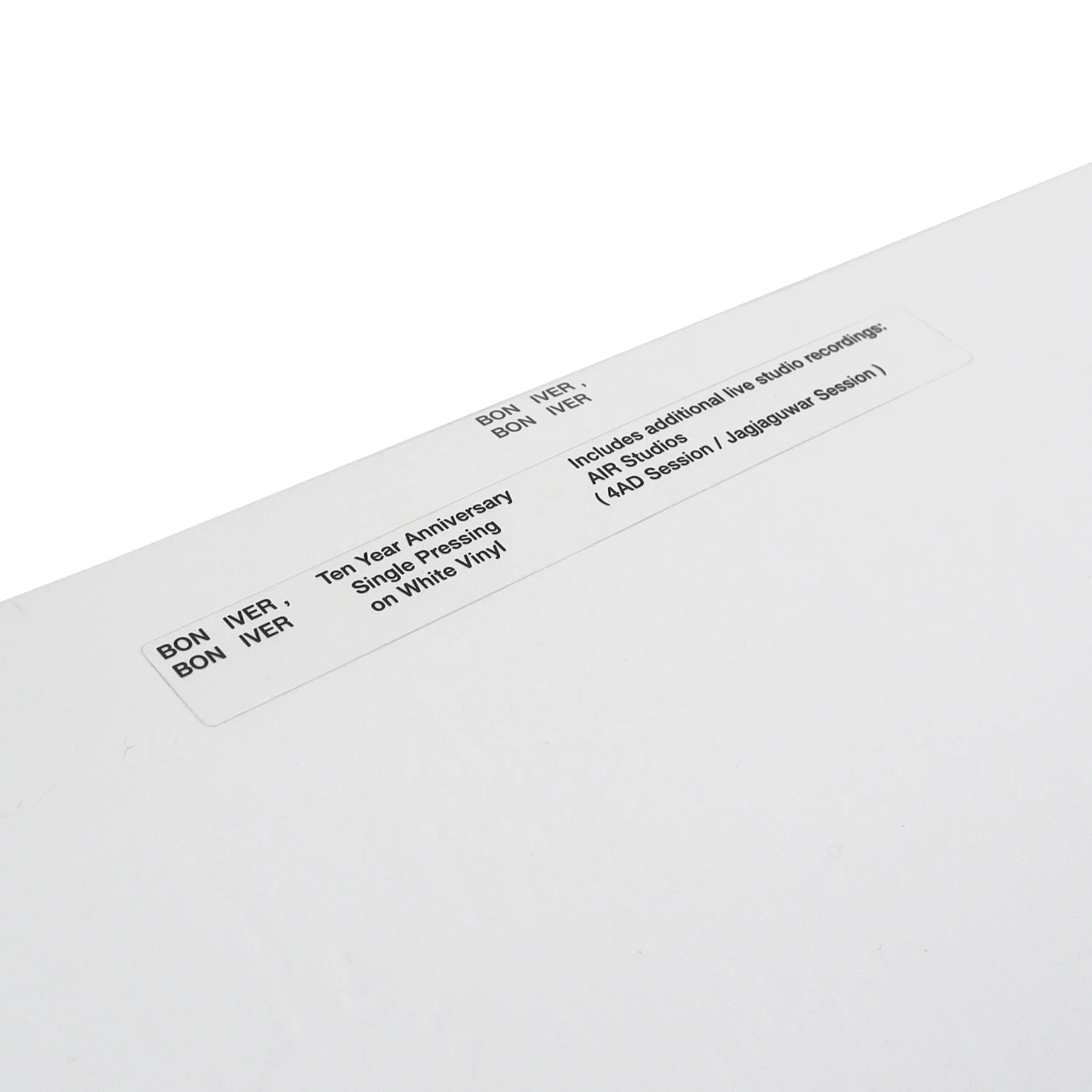 Bon Iver: Bon Iver, Bon Iver - 10th Anniversary Edition (Colored Vinyl) Vinyl 2LP - Image 4