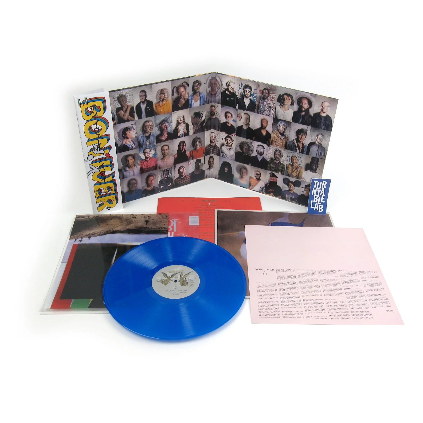 Bon Iver: i,i (Japan Exclusive Blue Colored Vinyl) Vinyl LP - LIMIT 1 PER CUSTOMER - Image 2