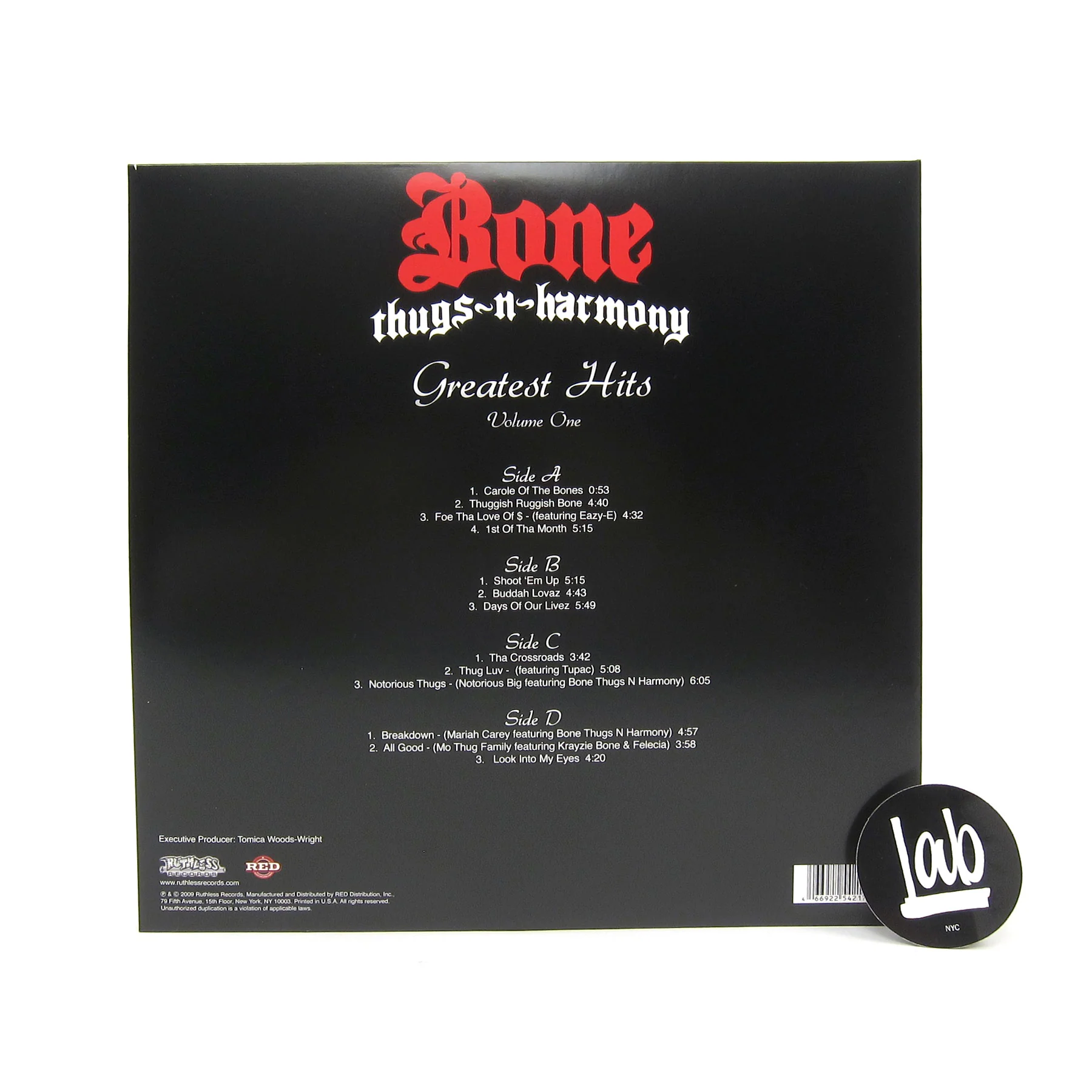 Bone Thugs-N-Harmony: Greatest Hits Volume One Vinyl 2LP - Image 3