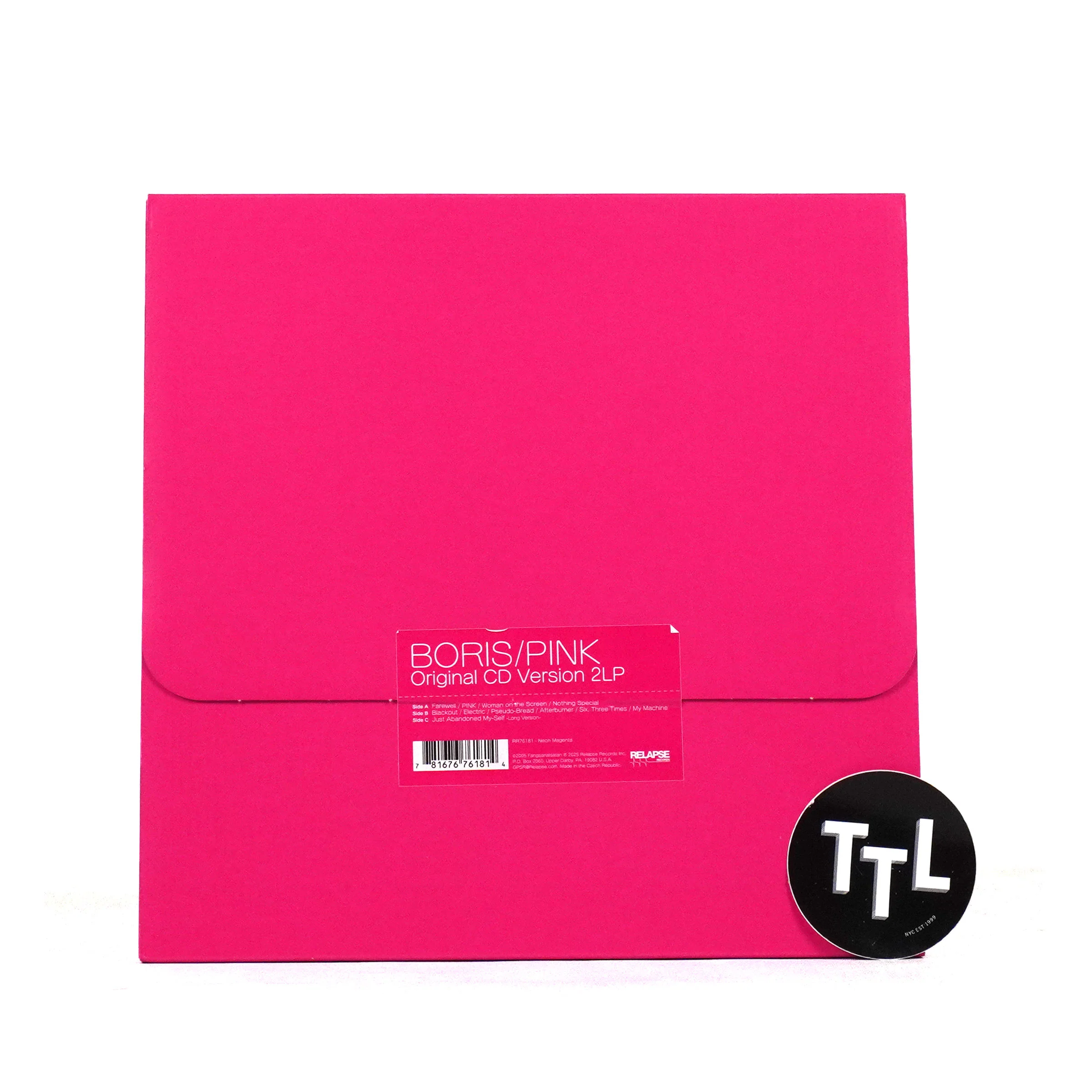 Boris: Pink (Colored Vinyl) Vinyl 2LP - Image 4