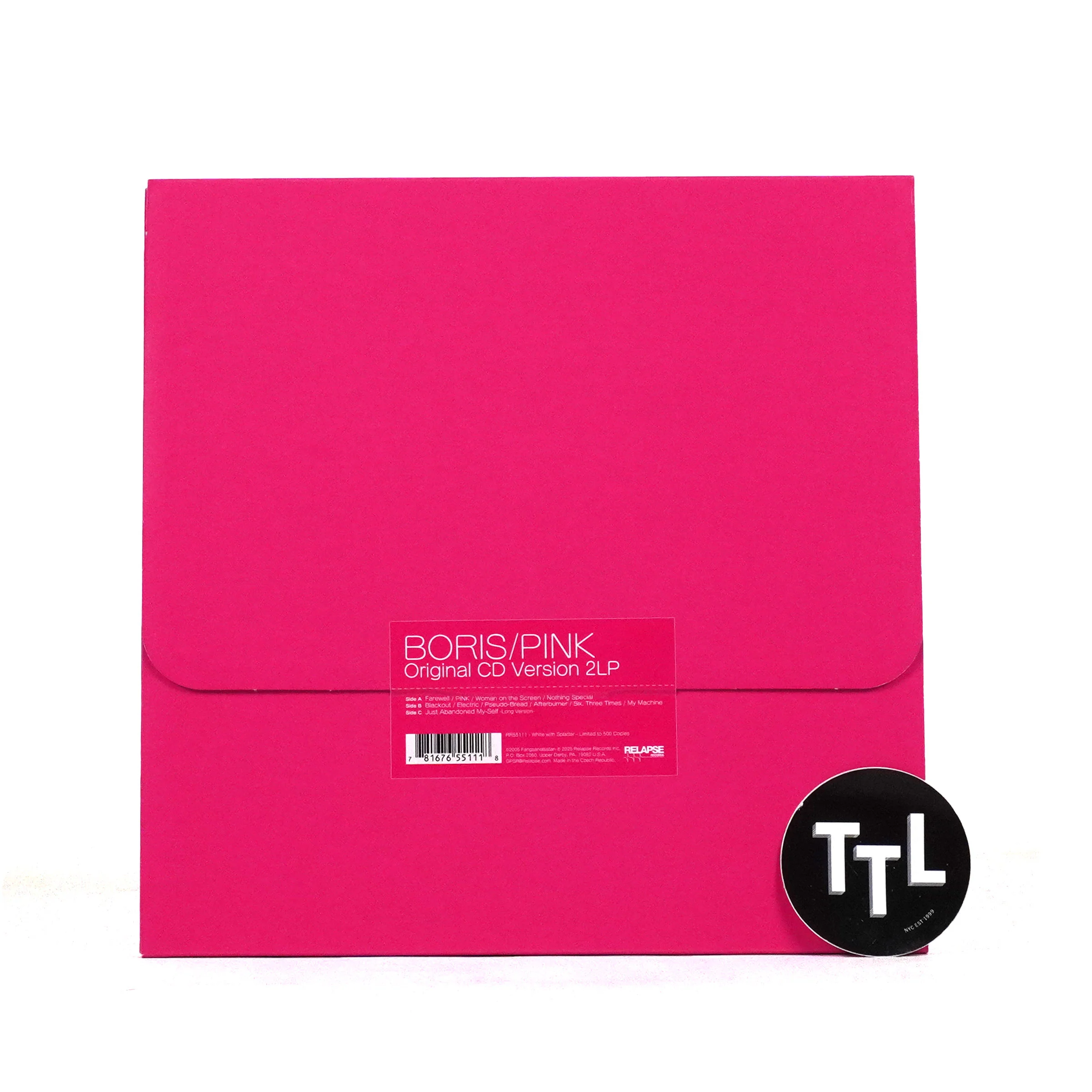 Boris: Pink (Indie Exclusive Colored Vinyl) Vinyl 2LP - Image 4