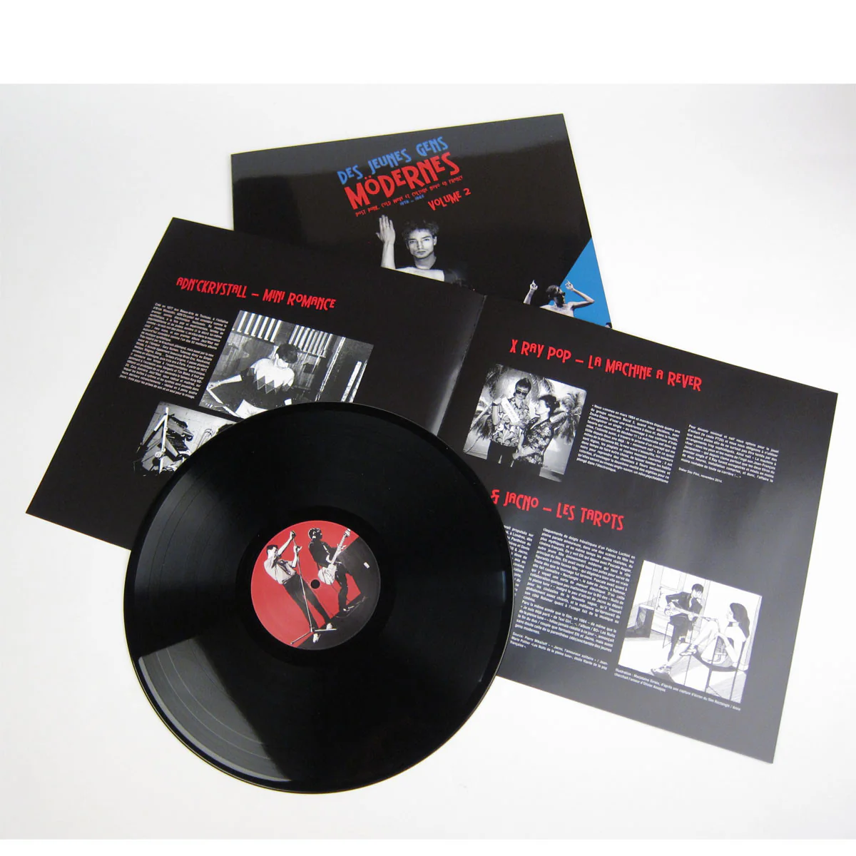 Born Bad Records: Des Jeunes Gens Modernes - Post Punk, Cold Wave, and Culture Novo En France, 1978-1983 Vol.2 Vinyl LP - Image 2