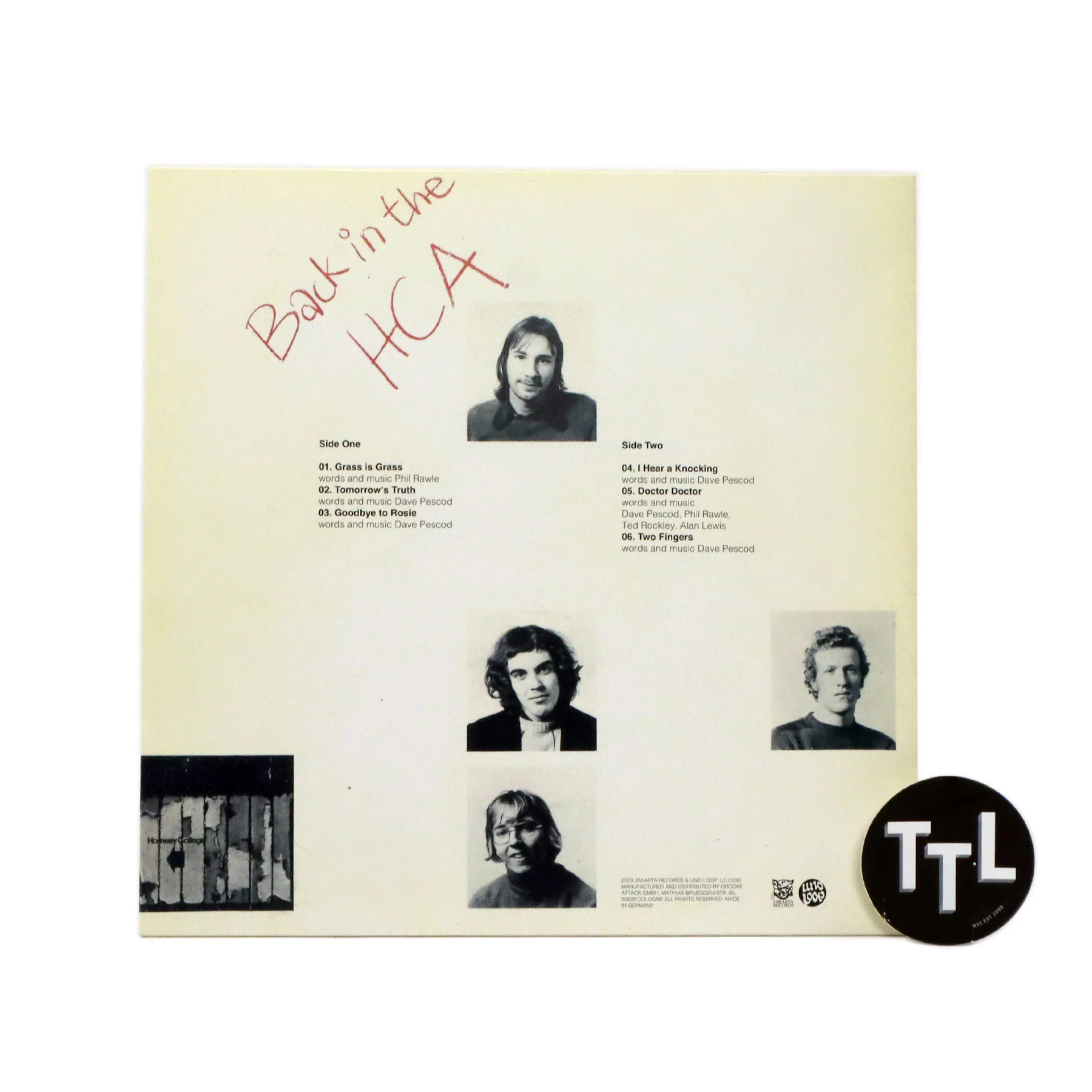 Bowes Road Band: Back In The HCA Vinyl LP - Image 3