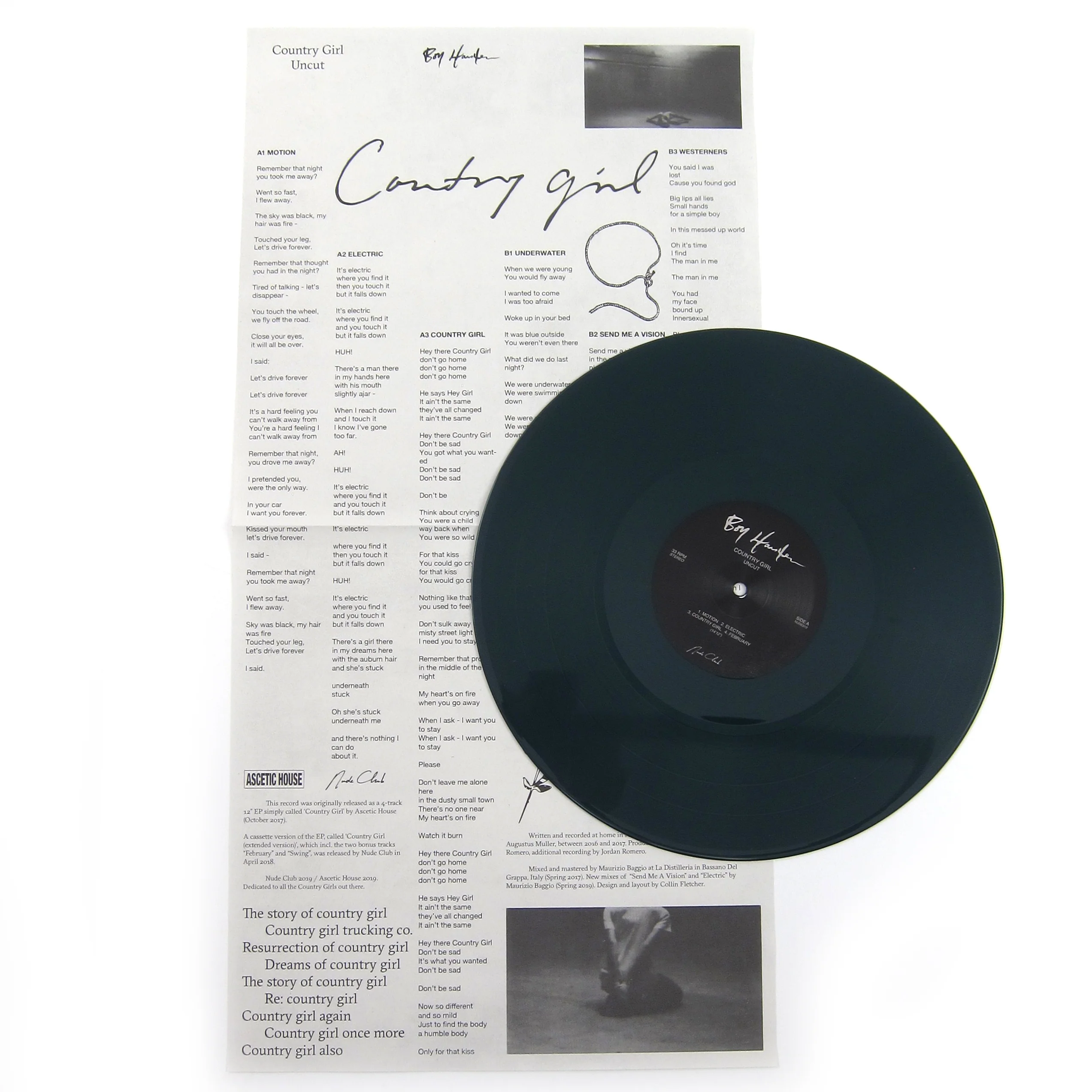 Boy Harsher: Country Girl Uncut (Indie Exclusive Colored Vinyl) Vinyl LP - Image 3