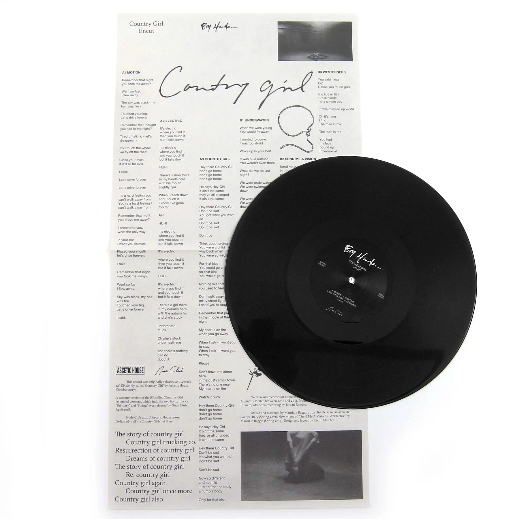 Boy Harsher: Country Girl Uncut Vinyl LP - Image 2
