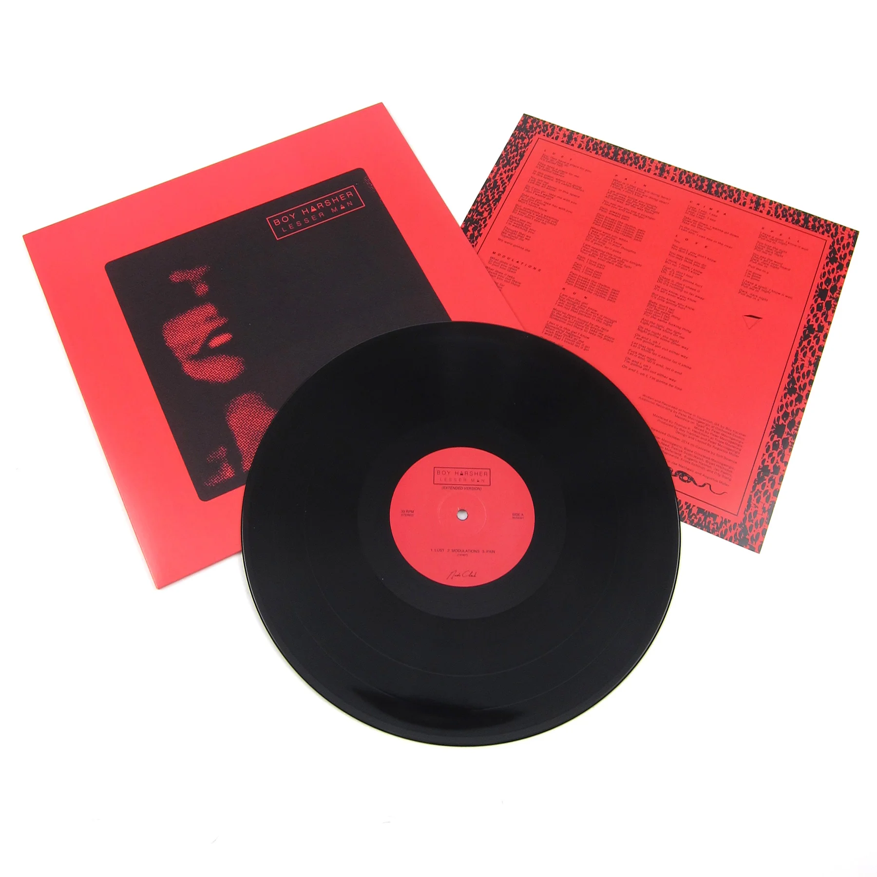 Boy Harsher: Lesser Man (Extended Version) Vinyl LP - Image 2