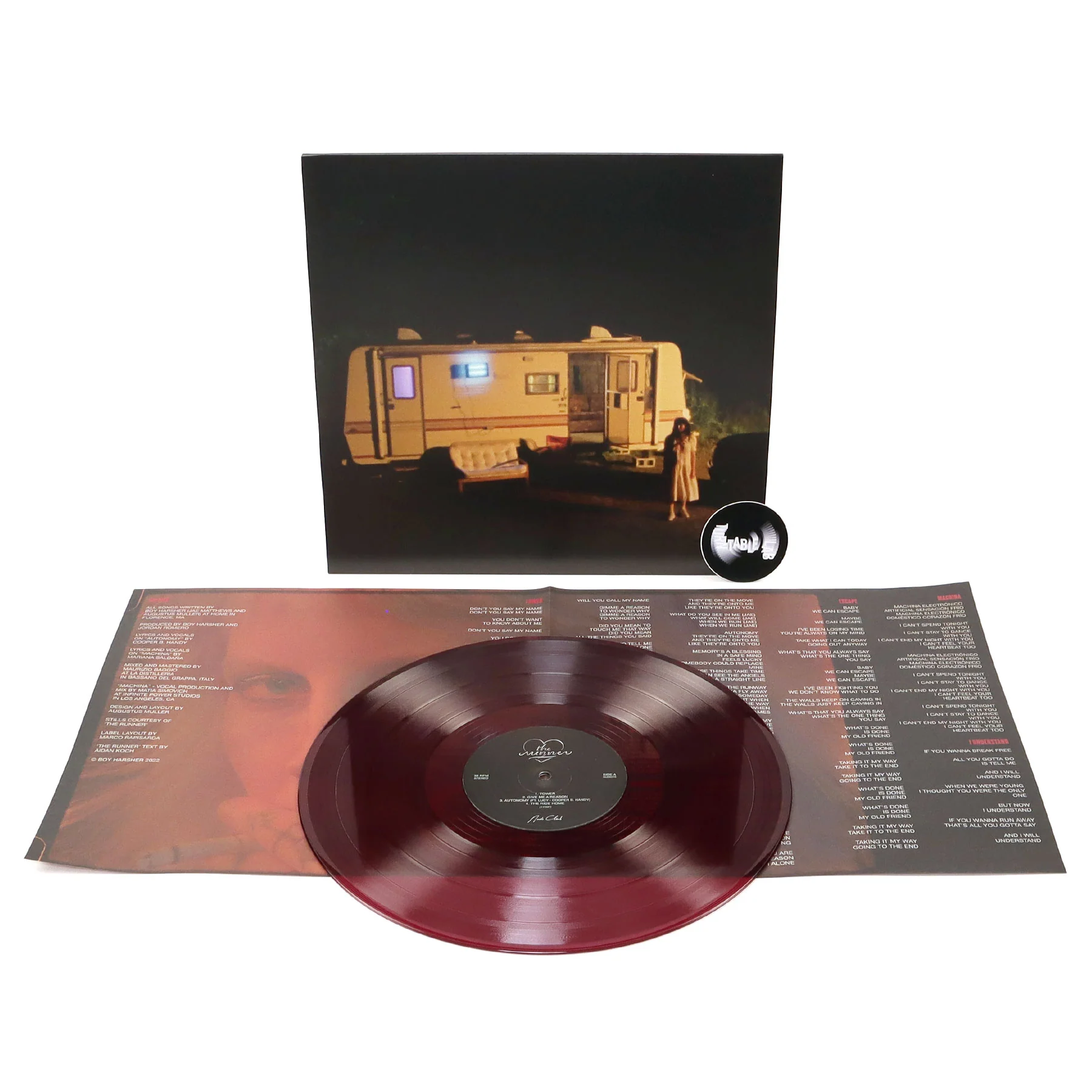 Boy Harsher: The Runner Original Soundtrack (Indie Exclusive Colored Vinyl) Vinyl LP - Image 2
