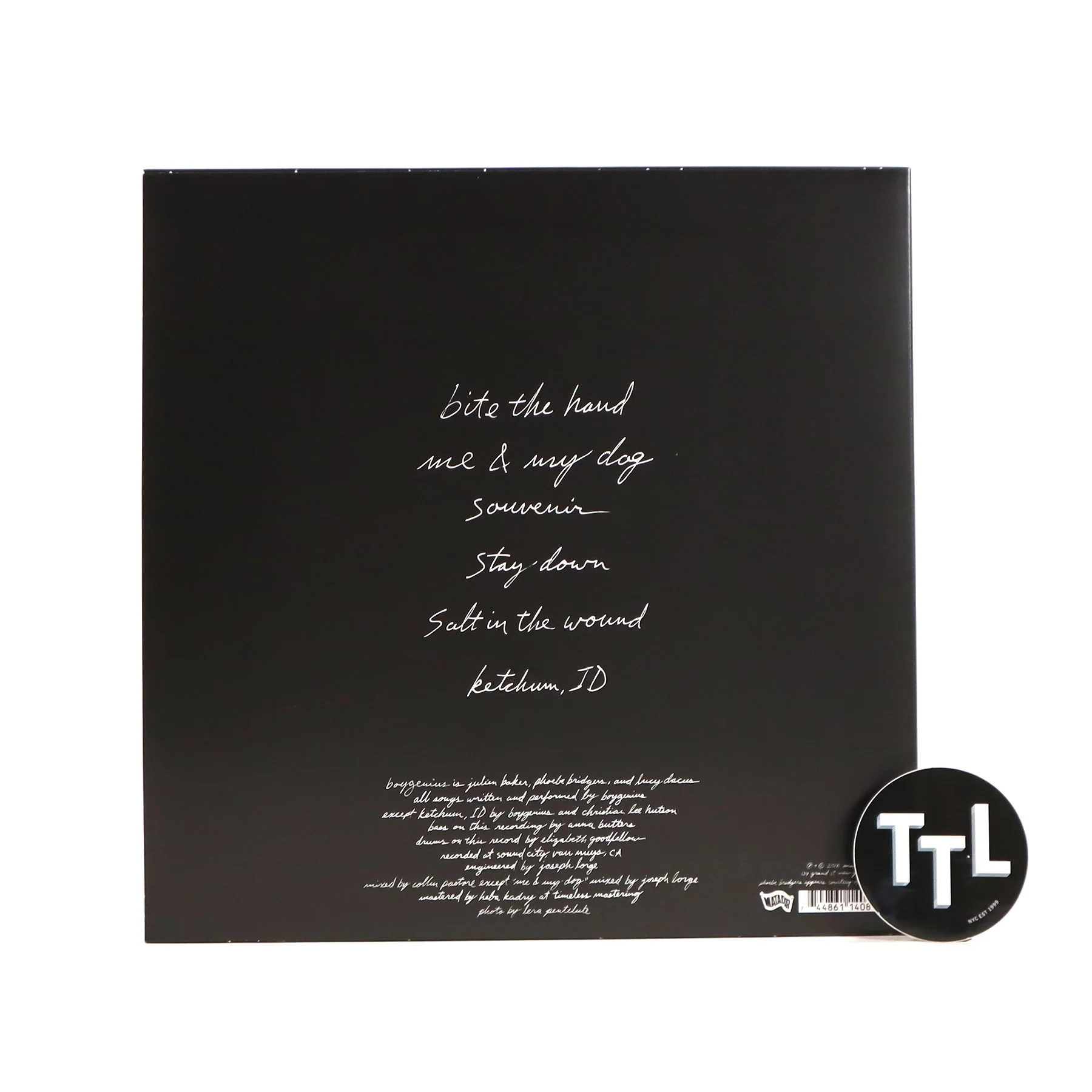 boygenius: boygenius (Julien Baker, Phoebe Bridgers, Lucy Dacus) Vinyl LP - Image 2
