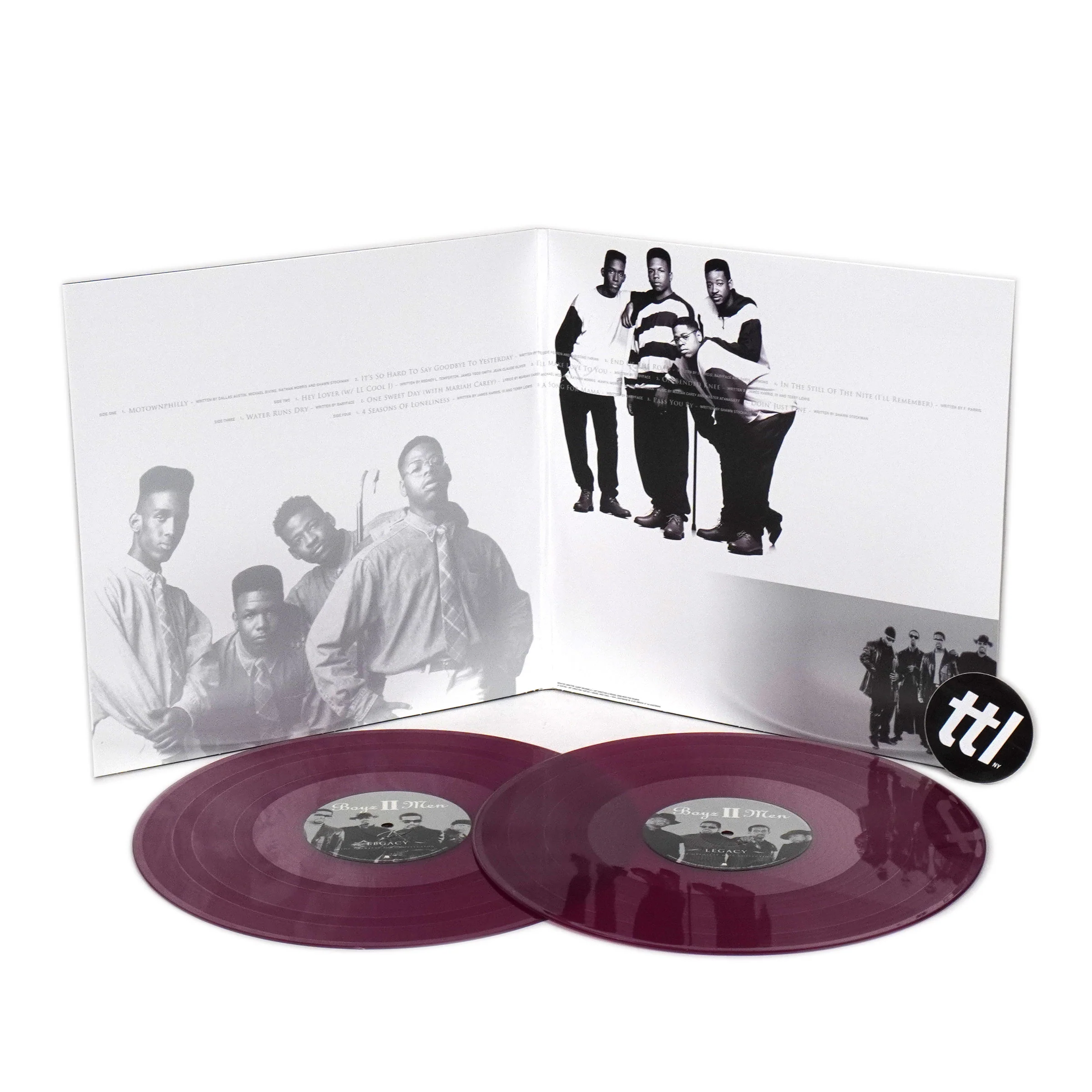 Boyz II Men: Legacy - The Greatest Hits Collection Vinyl 2LP - Image 2
