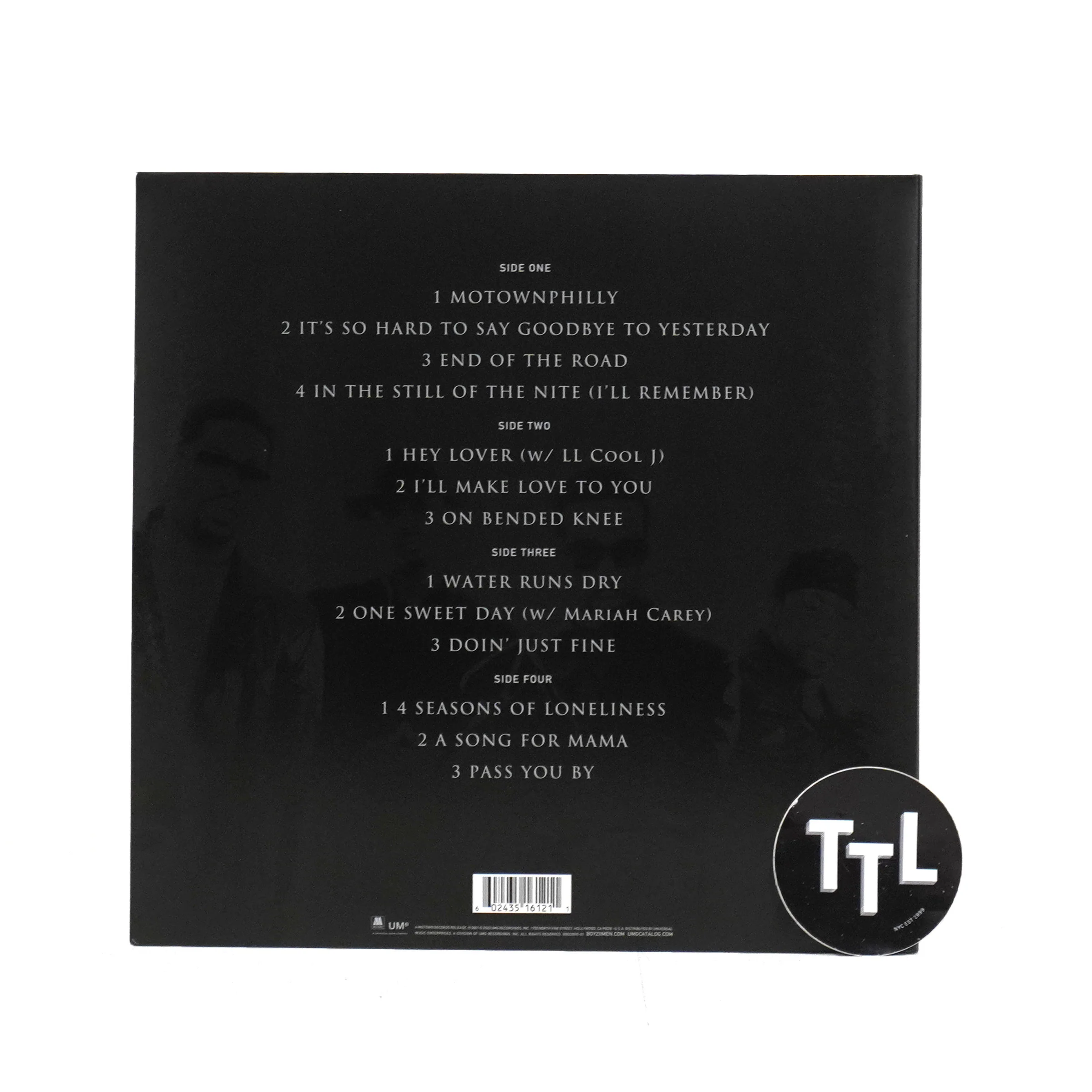 Boyz II Men: Legacy - The Greatest Hits Collection Vinyl 2LP - Image 3