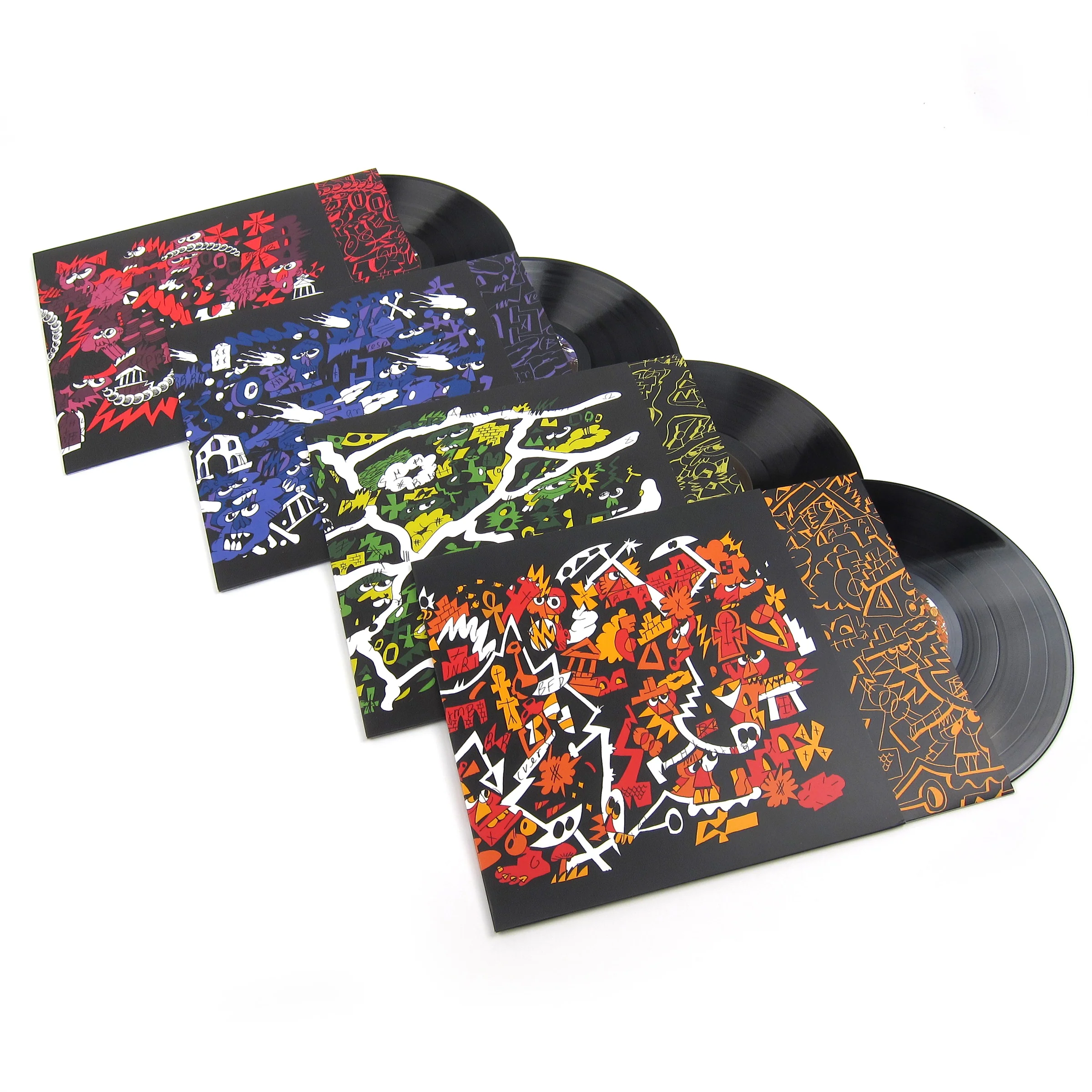 Brainfeeder: Brainfeeder X Vinyl 4LP Boxset - Image 3