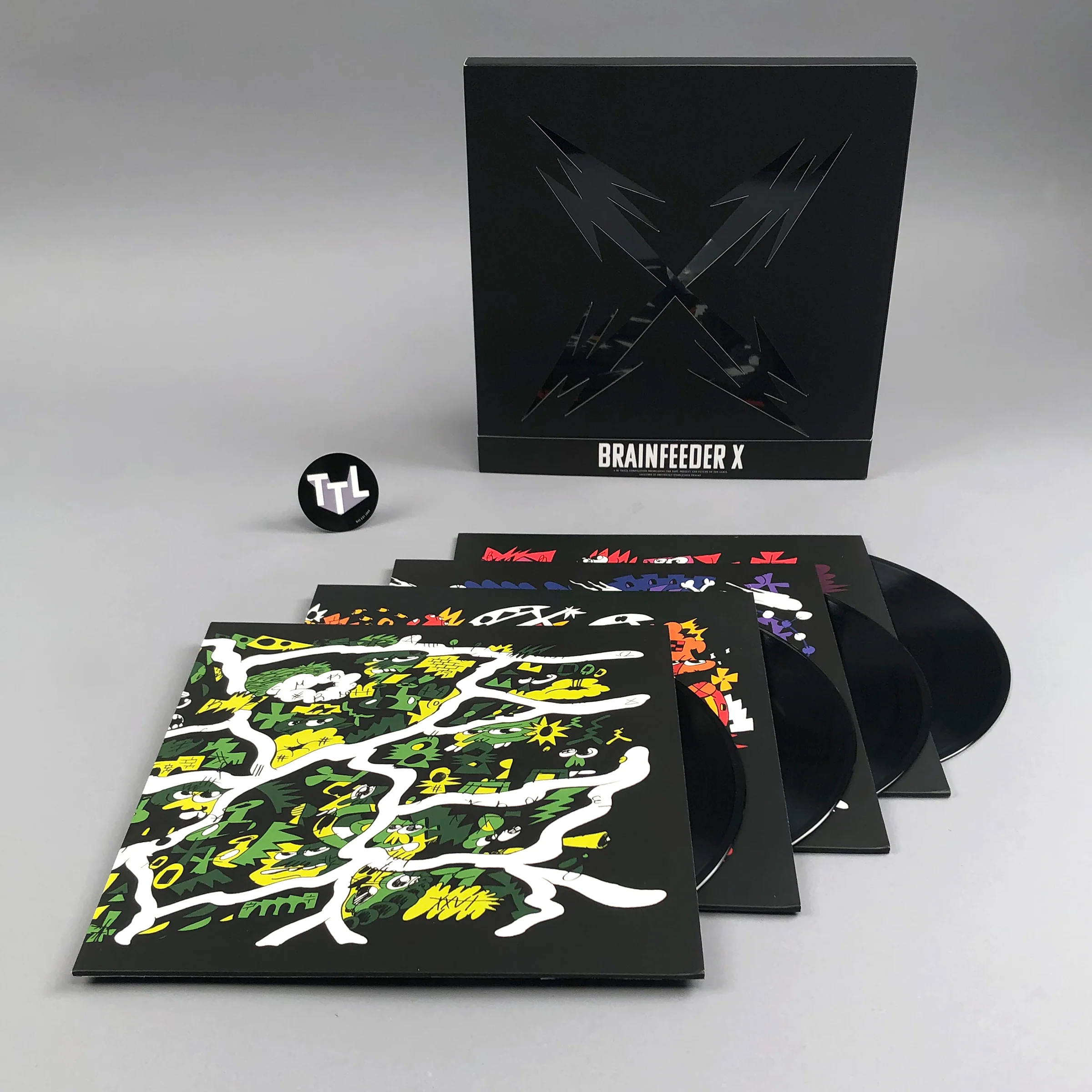 Brainfeeder: Brainfeeder X Vinyl 4LP Boxset - Image 5