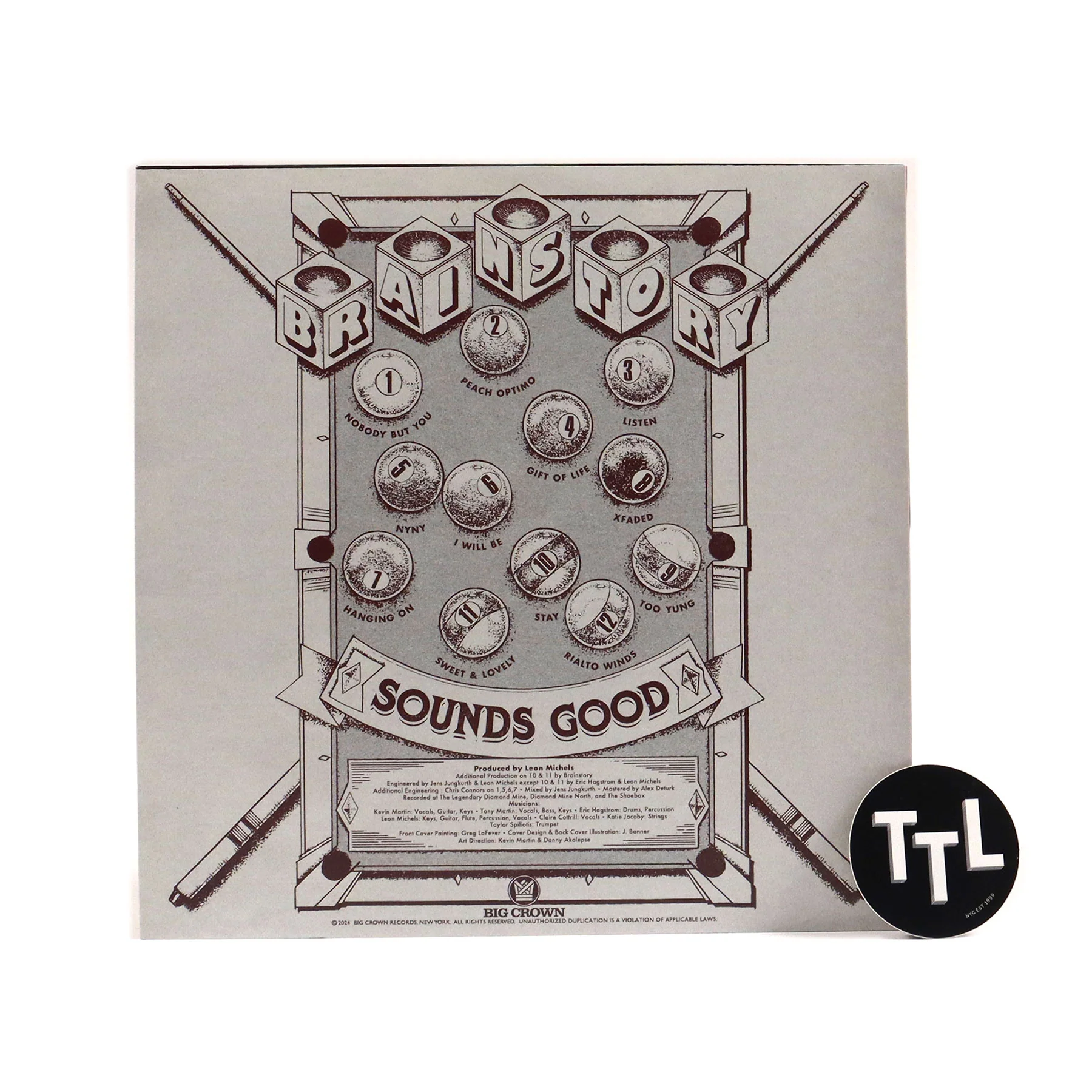 Brainstory: Sounds Good (Indie Exclusive Colored Vinyl) Vinyl LP - Image 3