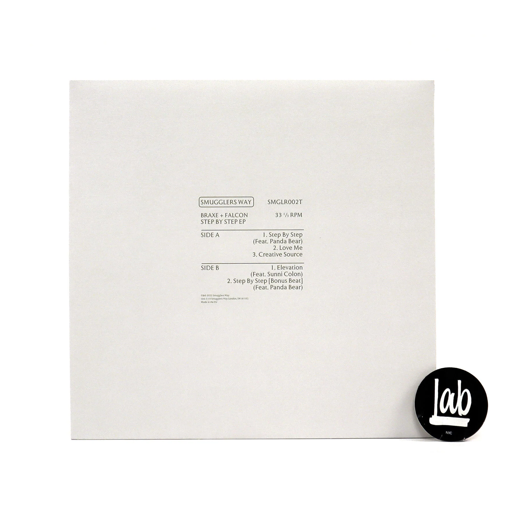 Braxe + Falcon: Step By Step (Alan Braxe, DJ Falcon) Vinyl 12" - Image 3