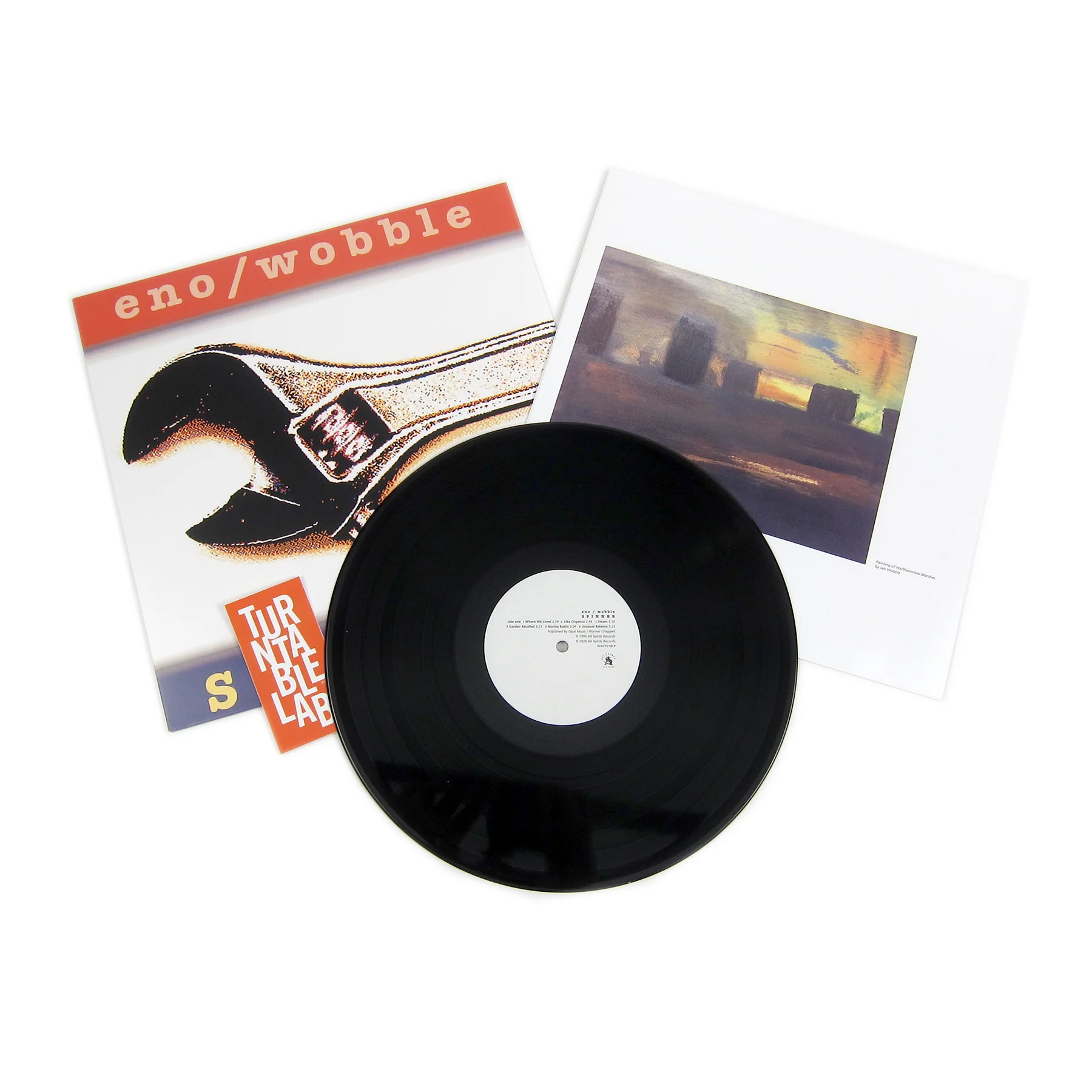Brian Eno & Jah Wobble: Spinner Vinyl LP - Image 2