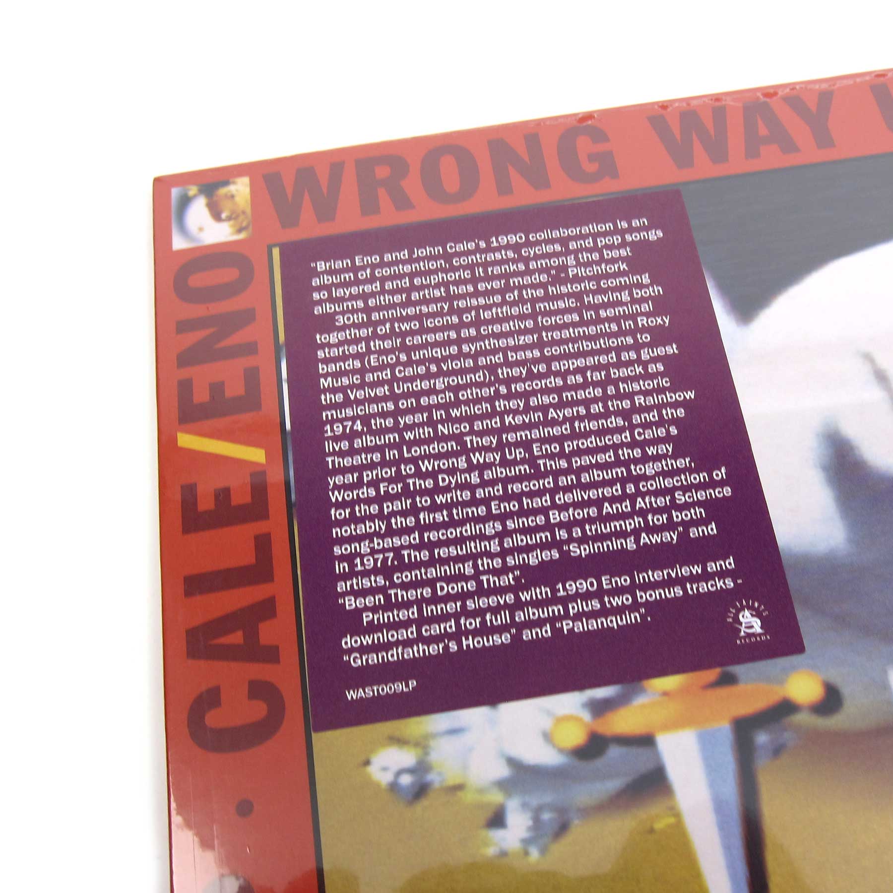 Brian Eno & John Cale: Wrong Way Up Vinyl LP - Image 4