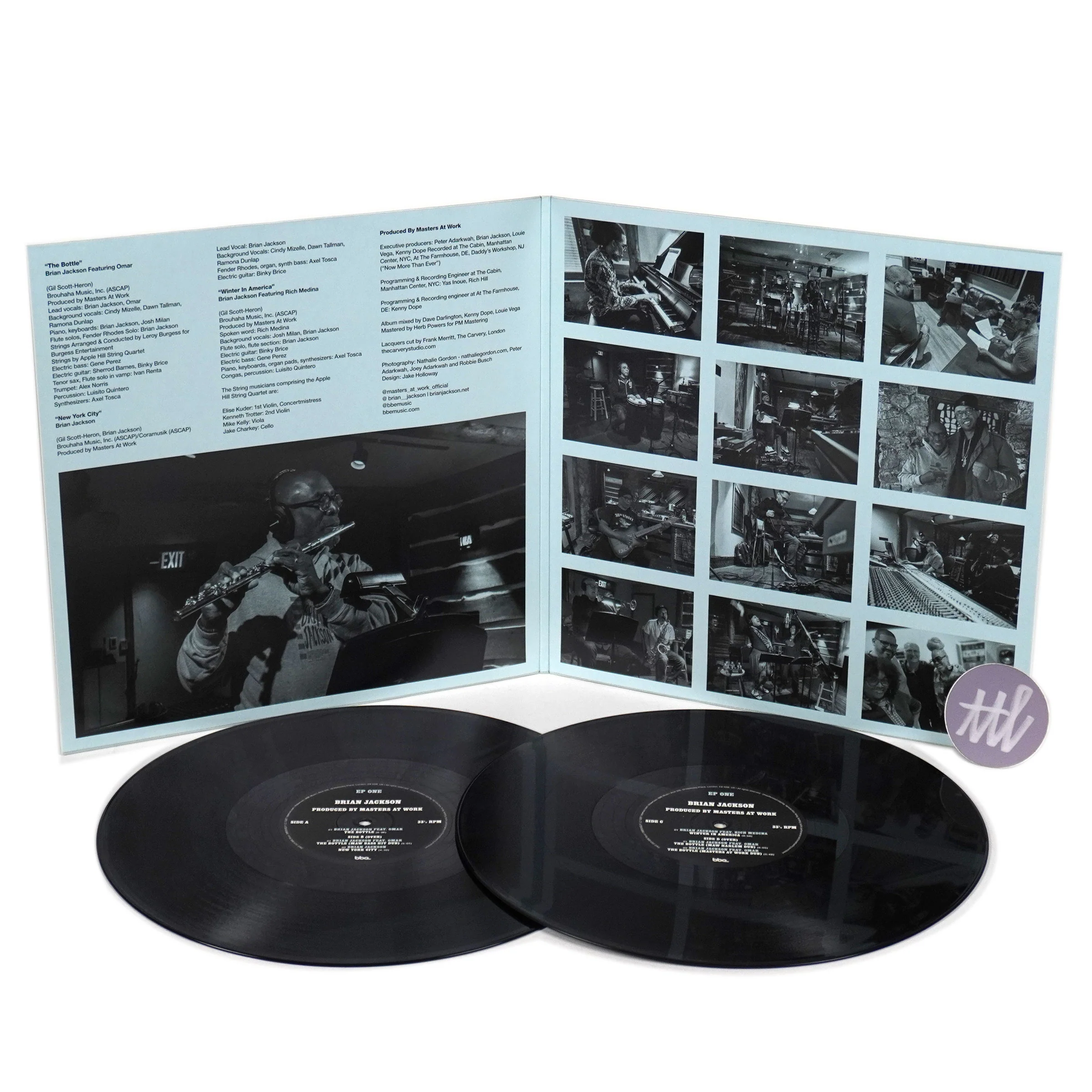 Brian Jackson: EP One Vinyl 2LP - Image 2