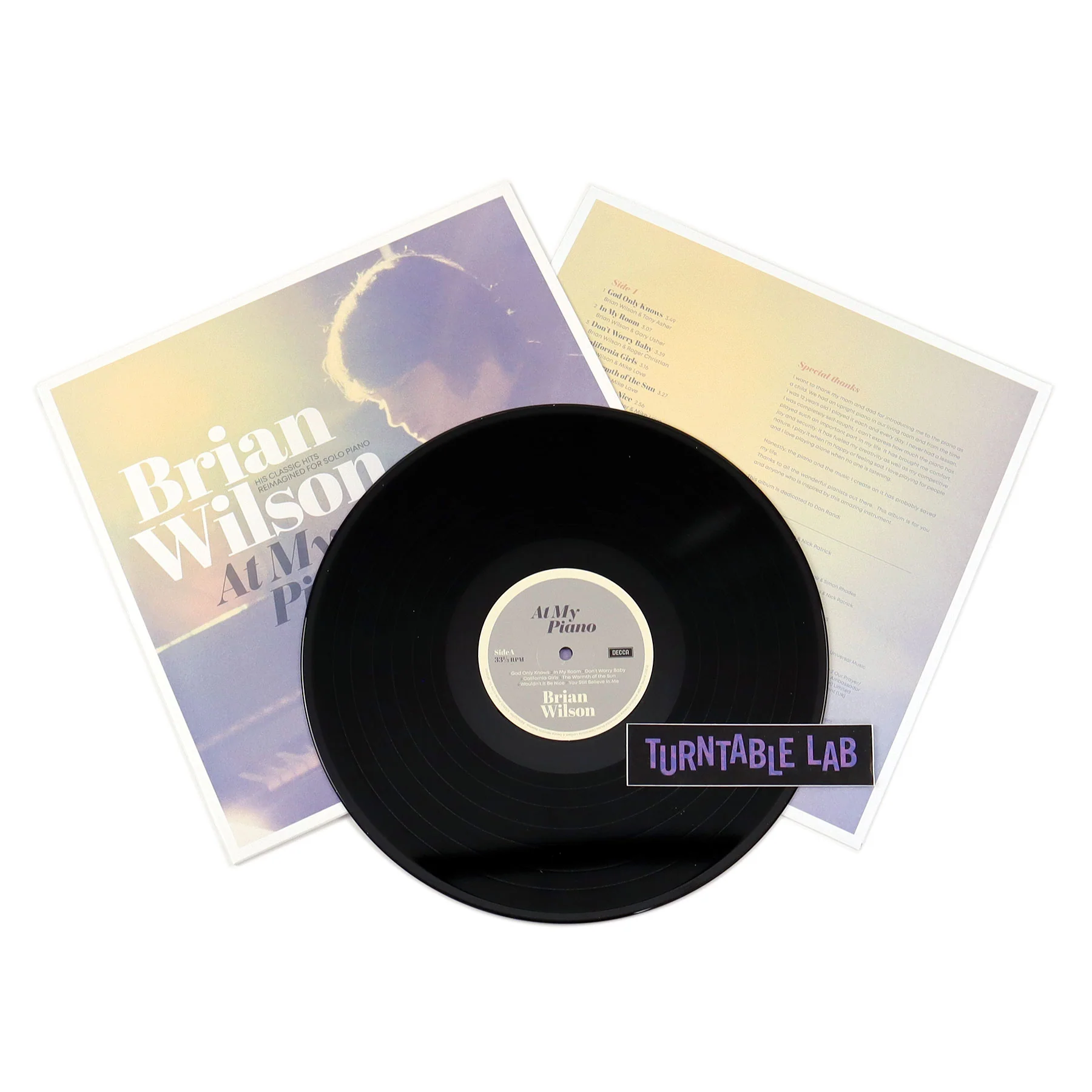 Brian Wilson: At My Piano Vinyl LP - Image 2