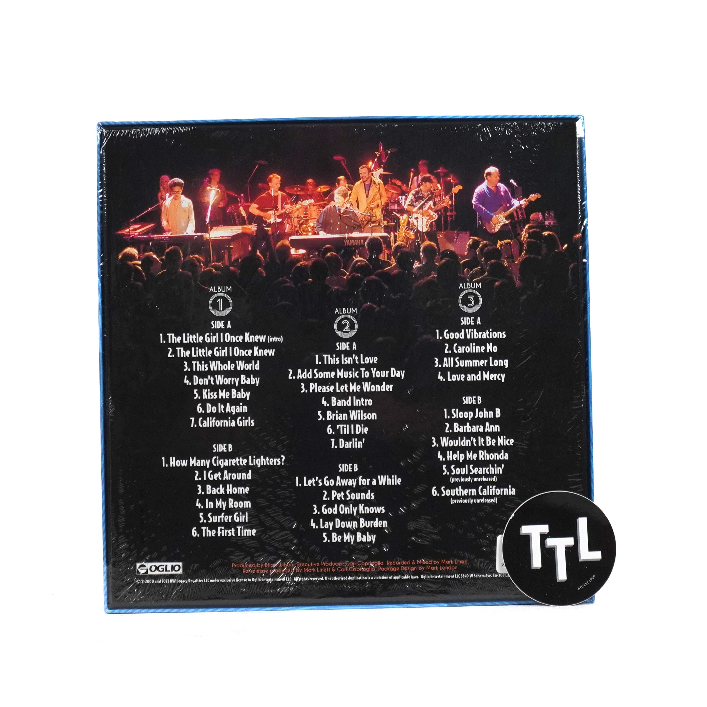Brian Wilson: Live At The Roxy Theatre (Indie Exclusive Colored Vinyl) Vinyl 3LP Boxset - Image 4