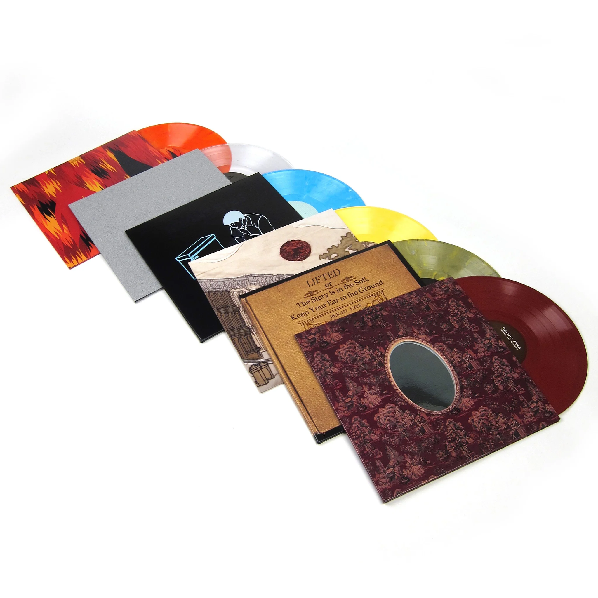 Bright Eyes: The Studio Albums 2000-2011 (Colored Vinyl) Vinyl 10LP Boxset - Image 2