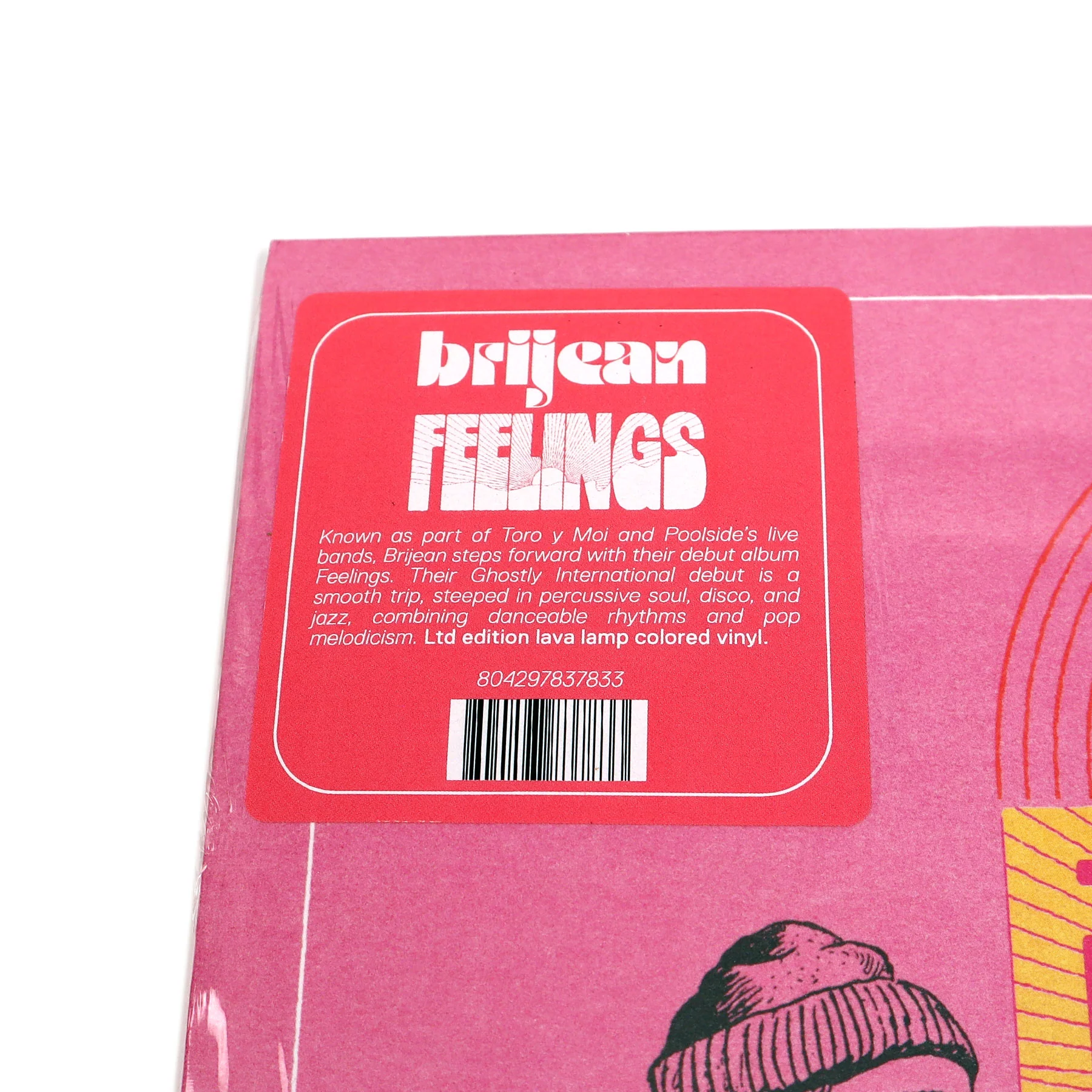 Brijean: Feelings (Indie Exclusive Colored Vinyl) Vinyl LP - Image 4