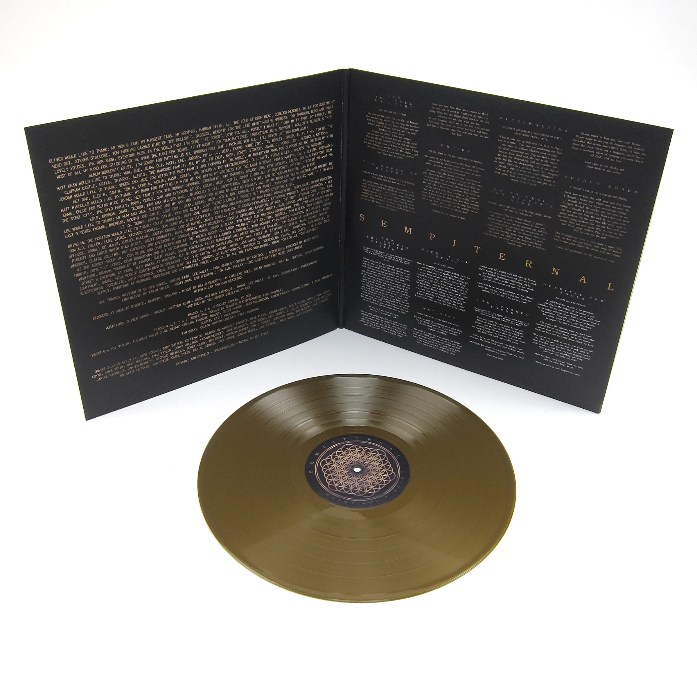 Bring Me The Horizon: Sempiternal (Metallic Gold Colored Vinyl) Vinyl LP - Image 2