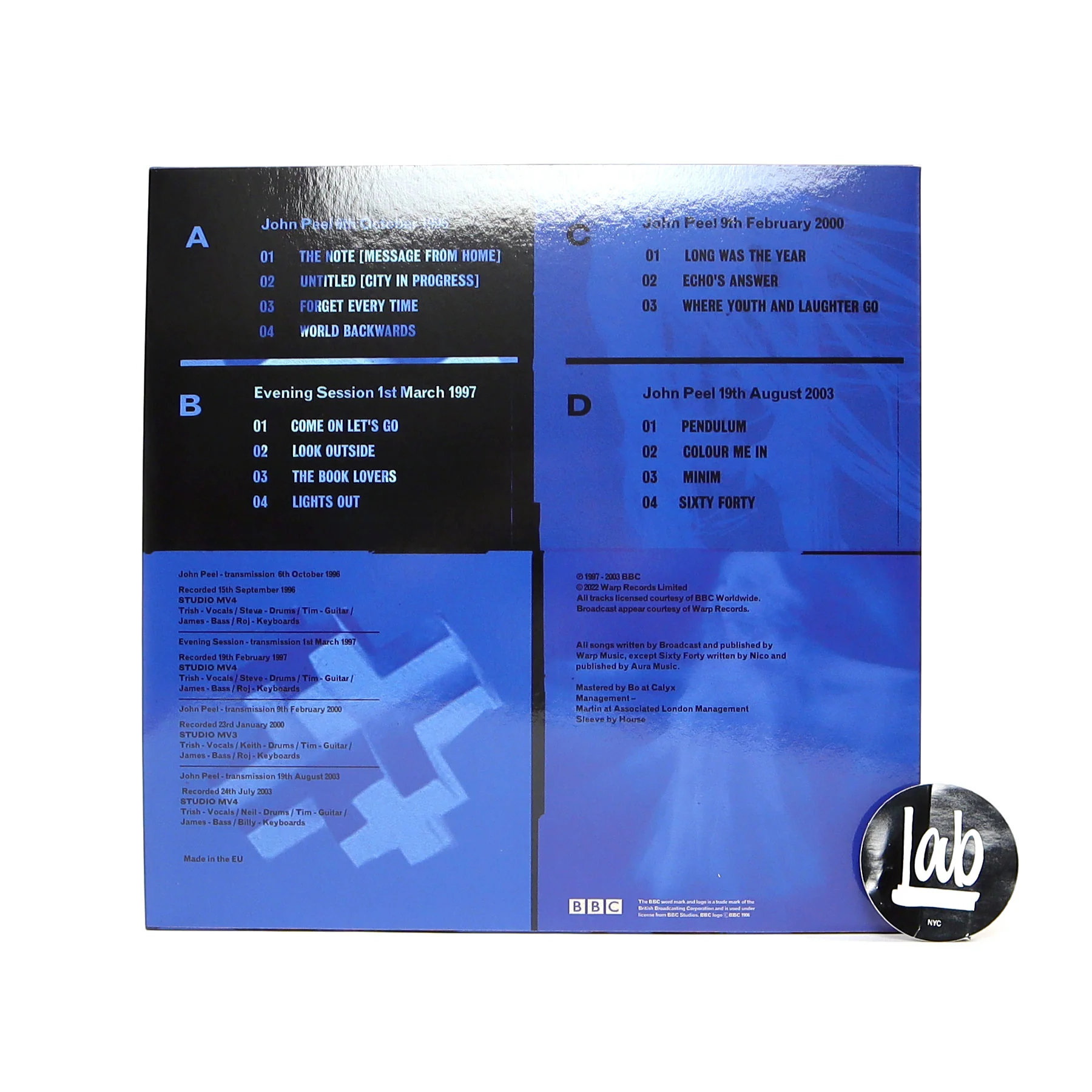 Broadcast: Maida Vale Sessions Vinyl 2LP - Image 3