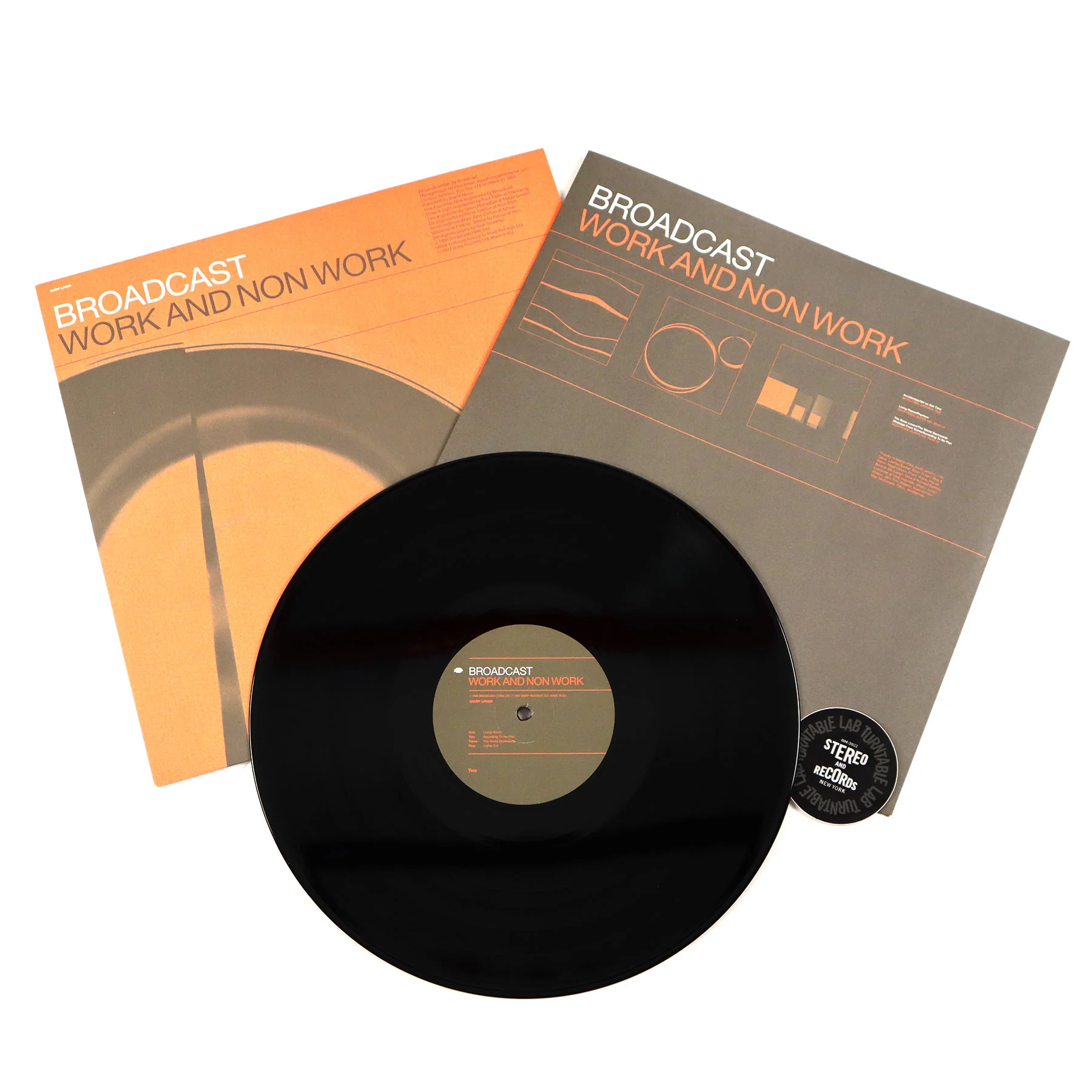 Broadcast: Work And Non Work Vinyl LP - Image 2