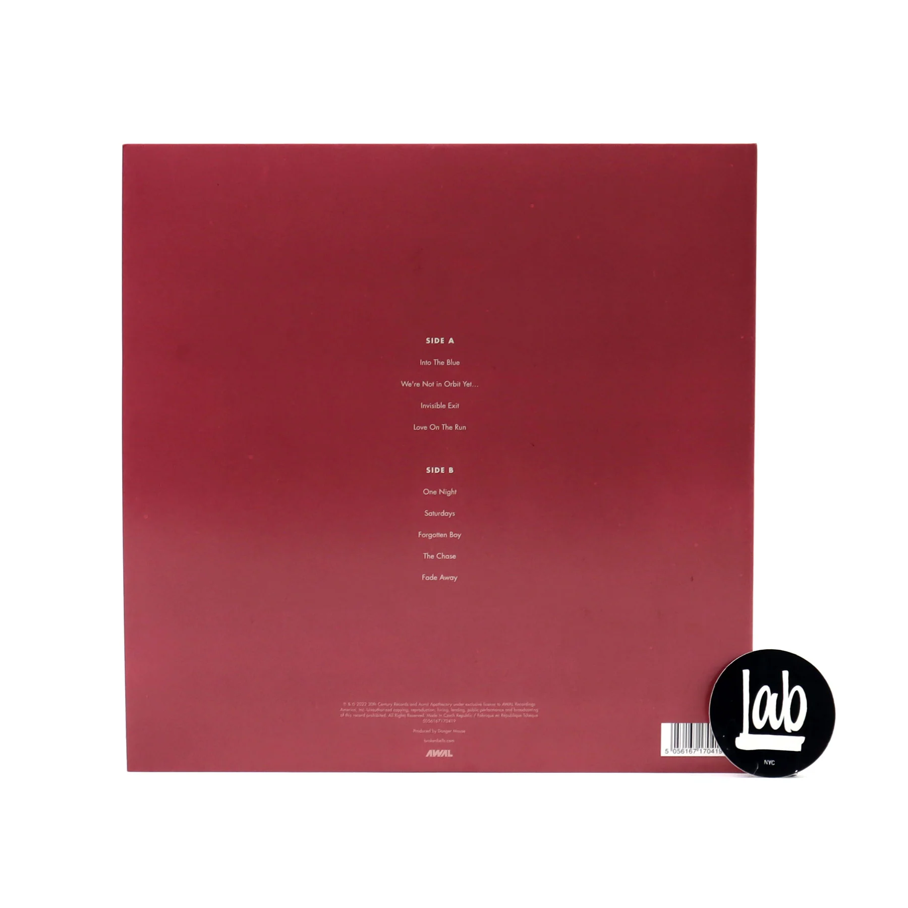 Broken Bells: Into The Blue (Danger Mouse, Indie Exclusive Colored Vinyl) Vinyl LP - Image 3